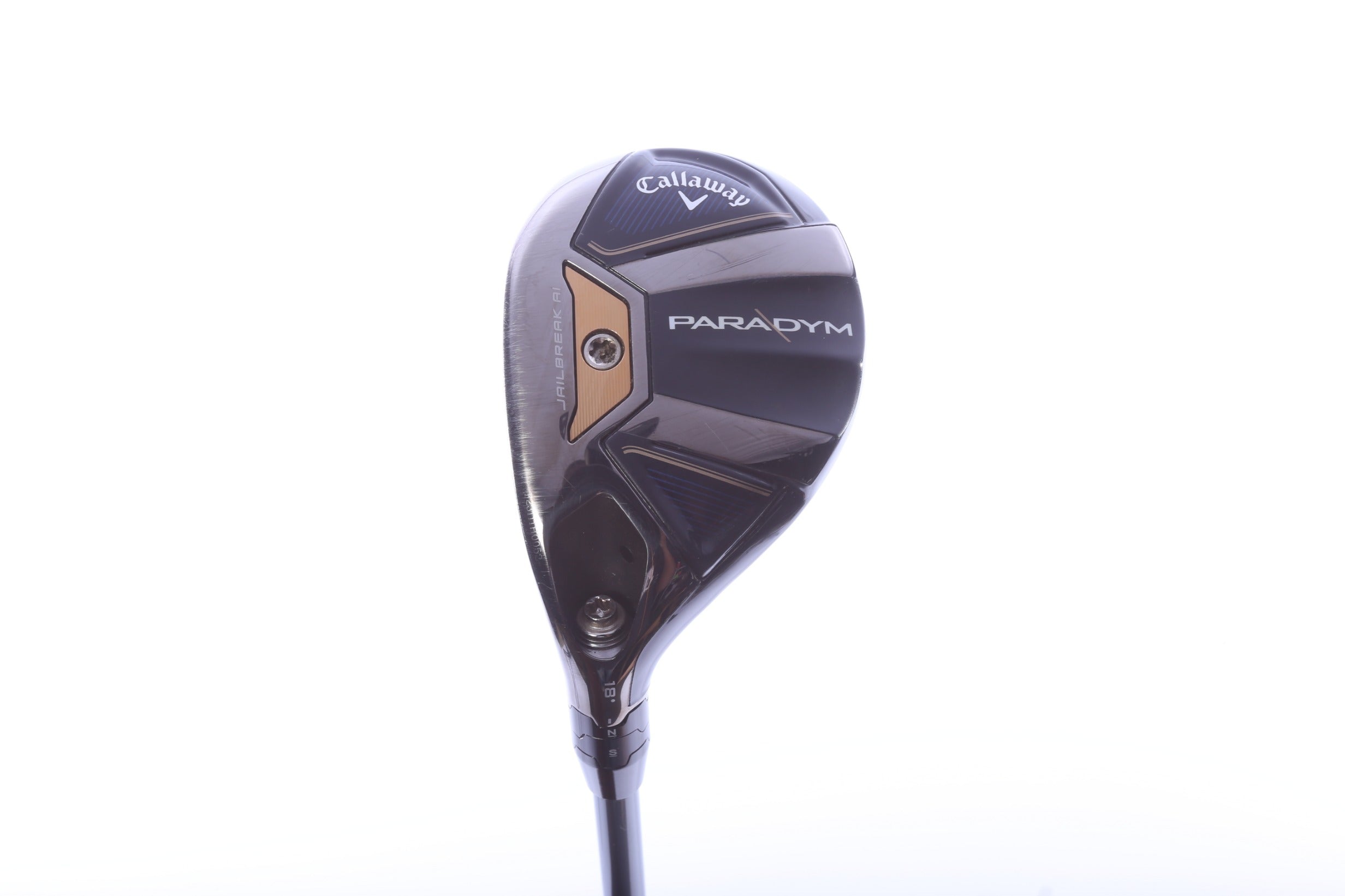 Used Callaway Paradym 3H Hybrid - Left-Handed - 18 Degrees - Stiff Flex