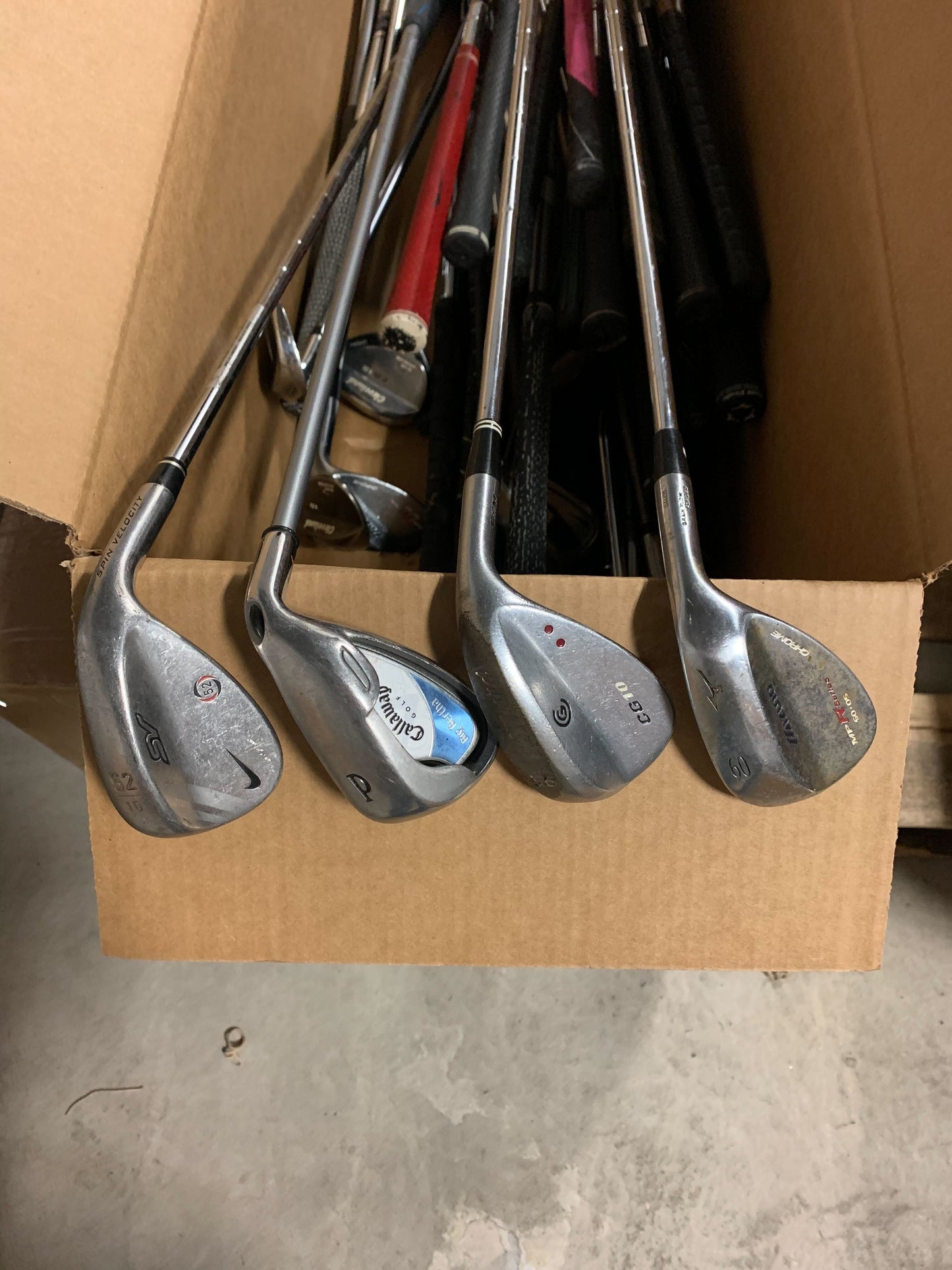 Wholesale Lot of 50 Cleveland, Mizuno, Callaway Wedges-Next Round