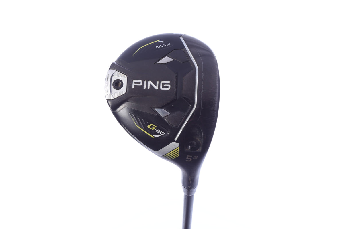 Used Ping G430 MAX 5-Wood - Right-Handed - 18 Degrees - Soft Regular Flex