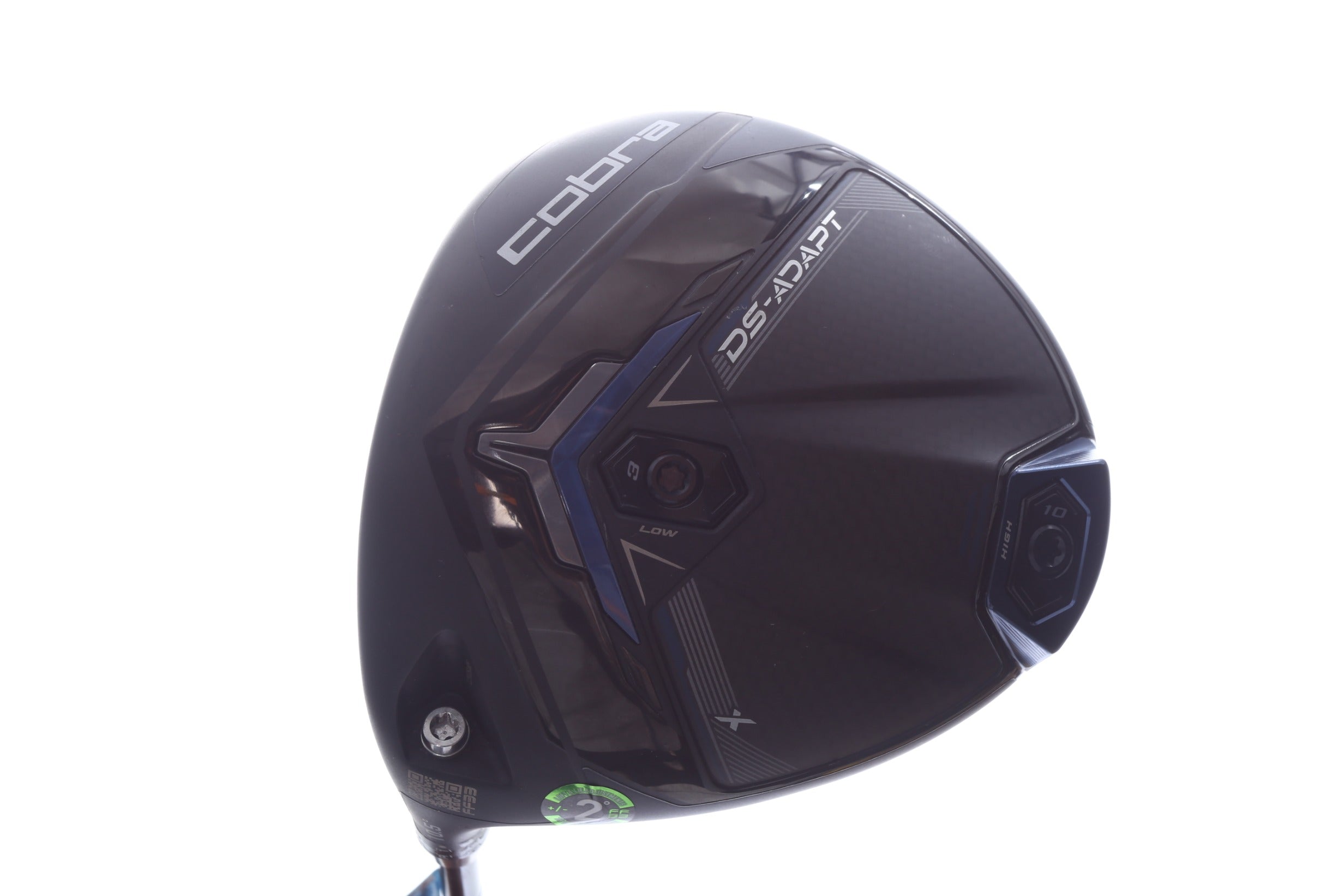 Used Cobra DS-ADAPT X Driver - 10.5 Degrees - Seniors Flex Fujikura Atmos Red 5 - Left-Handed-Next Round