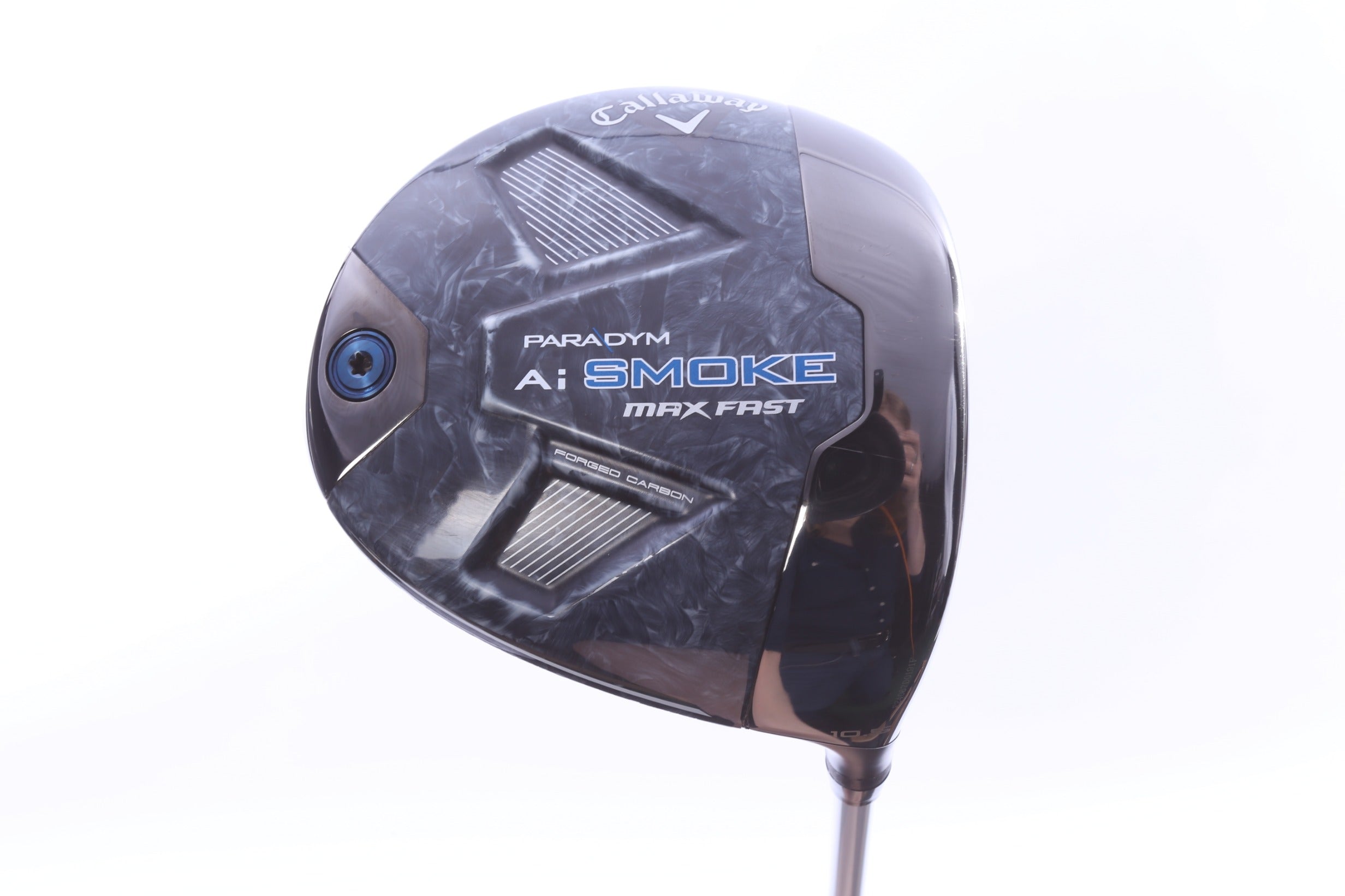 Used Callaway Paradym Ai Smoke MAX Fast Driver - 10.5 Degrees - Ladies Flex Mitsubishi ELDIO White 40 - Right-Handed-Next Round