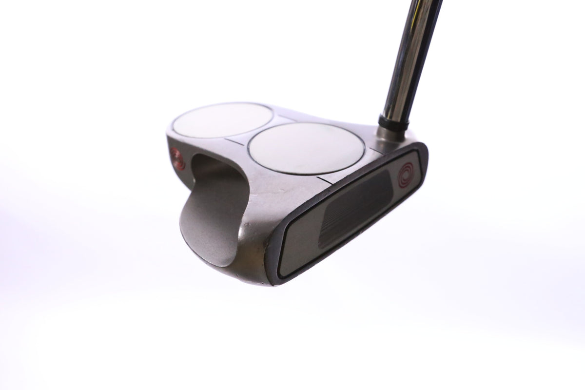 Used Odyssey White Steel 2-Ball Putter - Right-Handed - 35 in - Mallet