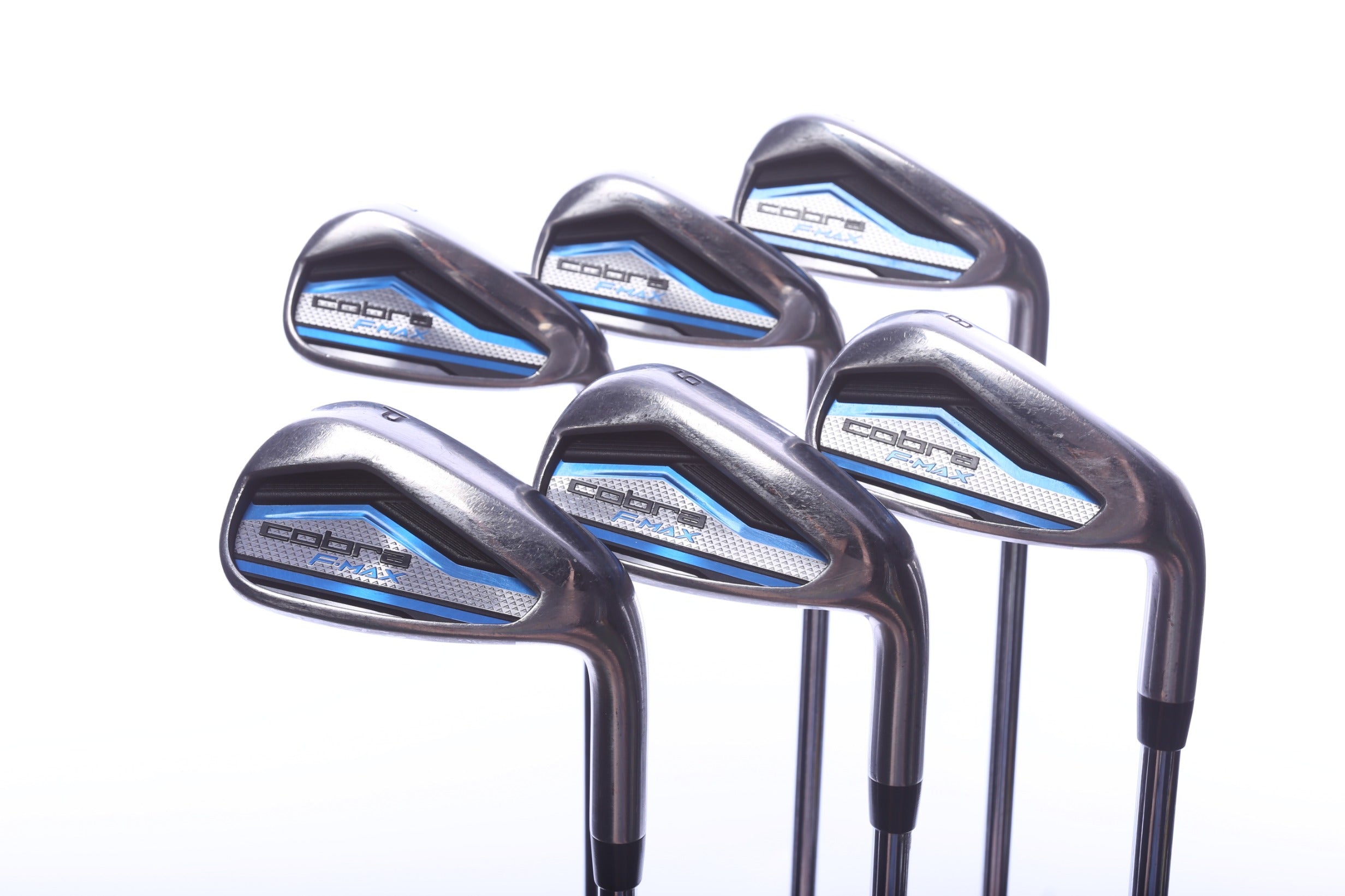 Used Cobra FMax 20 Iron Set - Right-Handed - 5-PW - Stiff Flex
