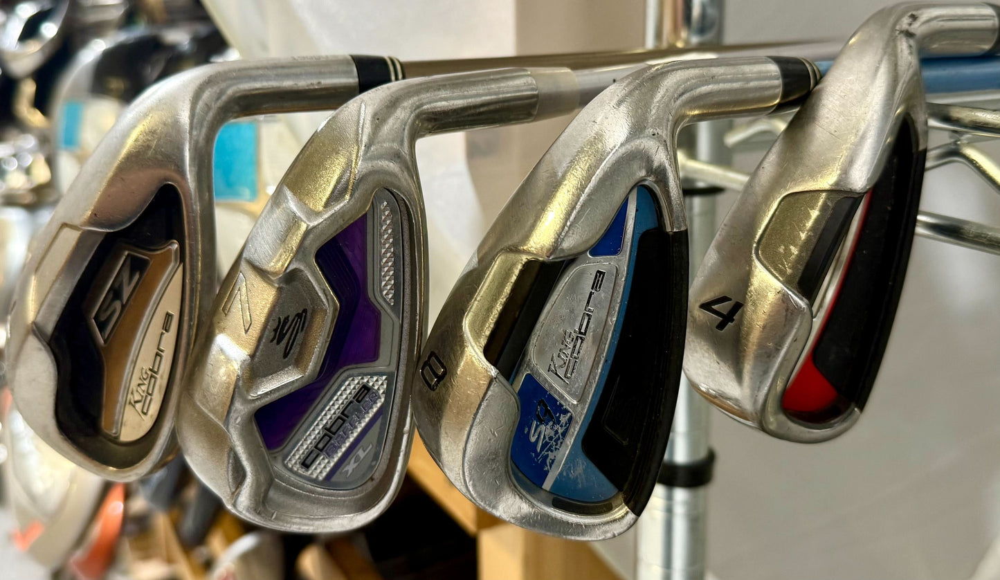 50 Assorted Cobra & TaylorMade Irons & Wedges-Next Round