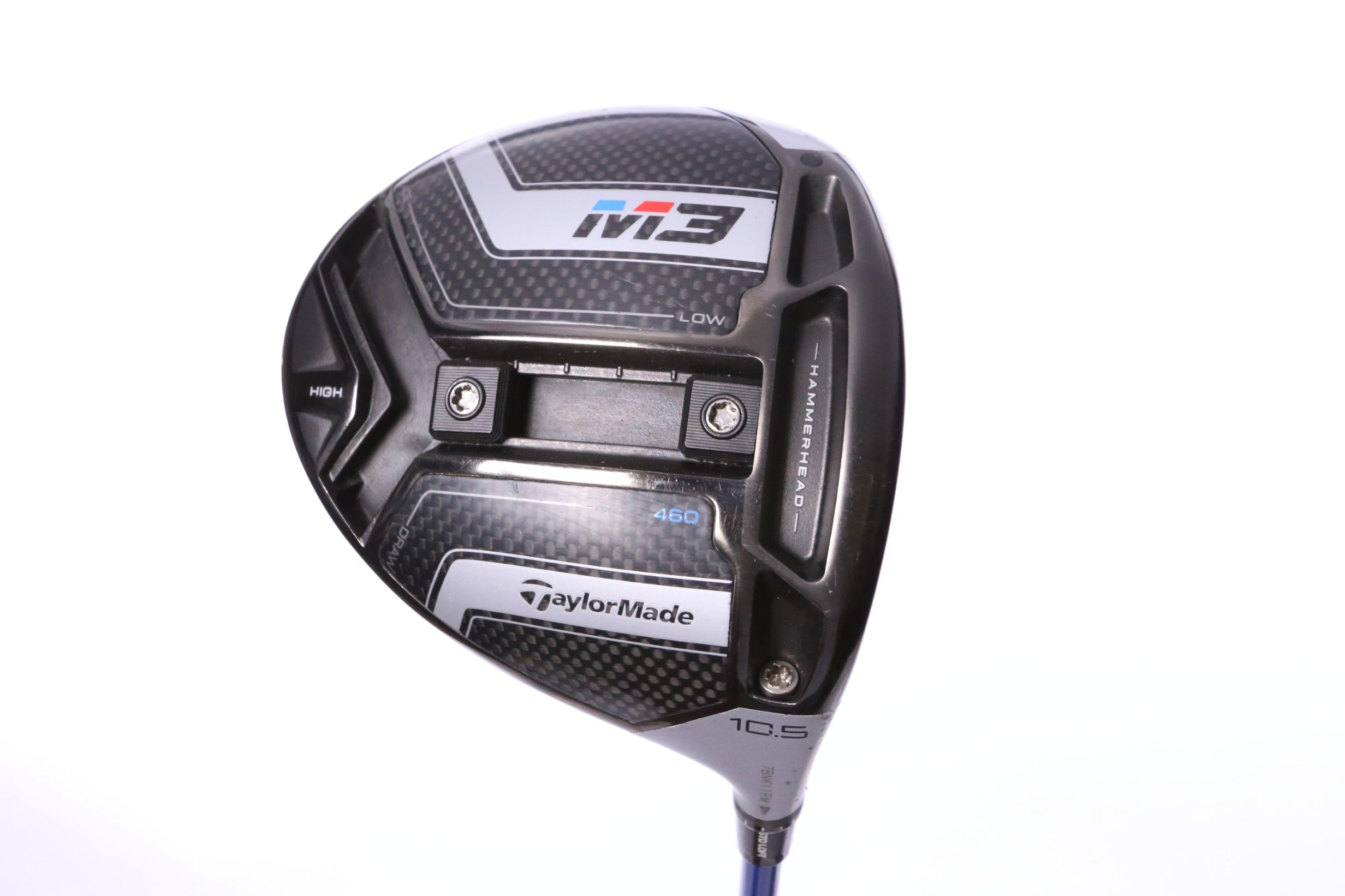 Used TaylorMade M3 Driver - 10.5 Degrees - Stiff Flex Grafalloy Super Charged - Right-Handed
