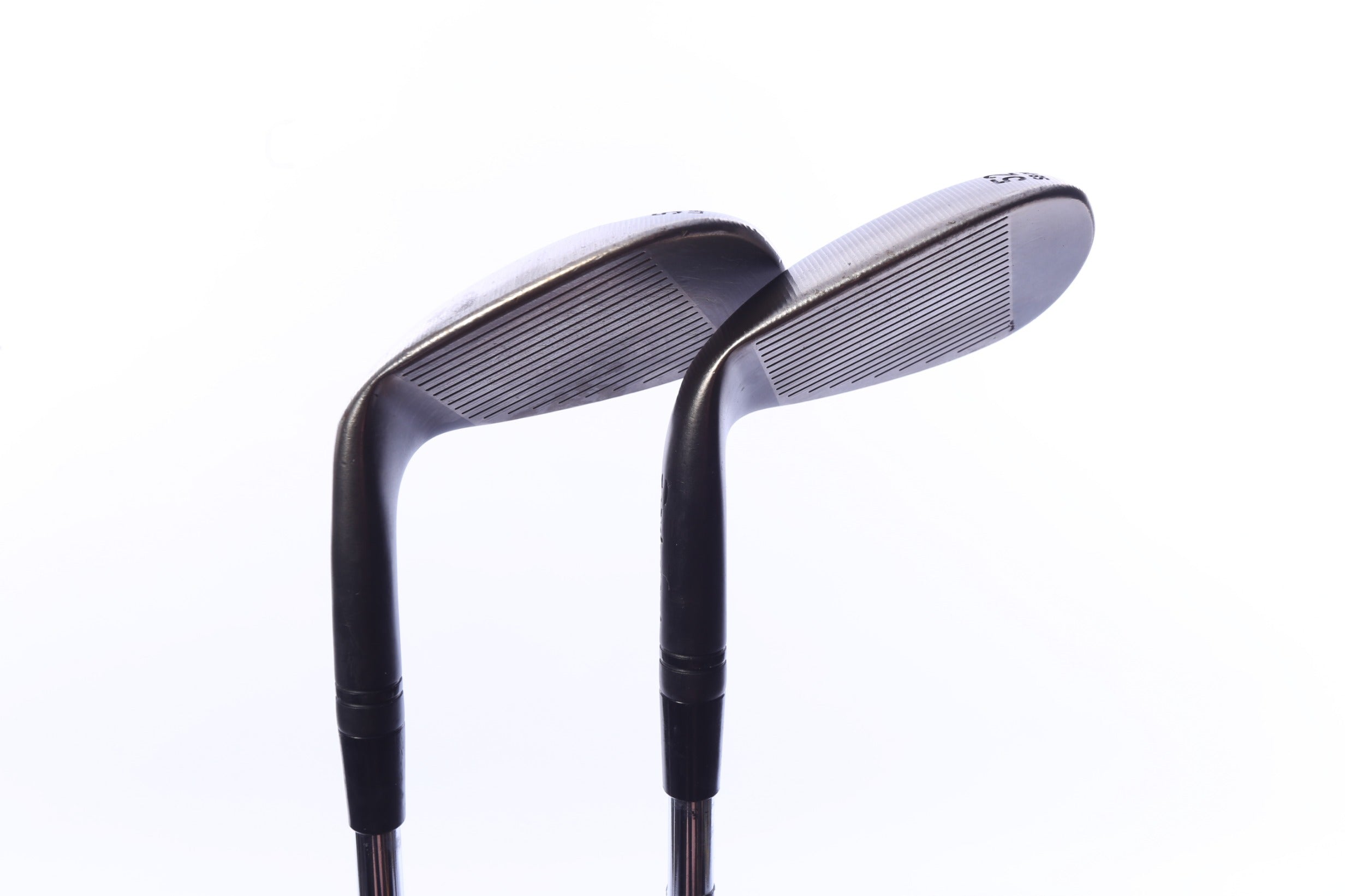 Used TaylorMade Milled Grind 3 Black Wedge Set - Right-Handed - 52*, 56* - Extra Stiff Flex