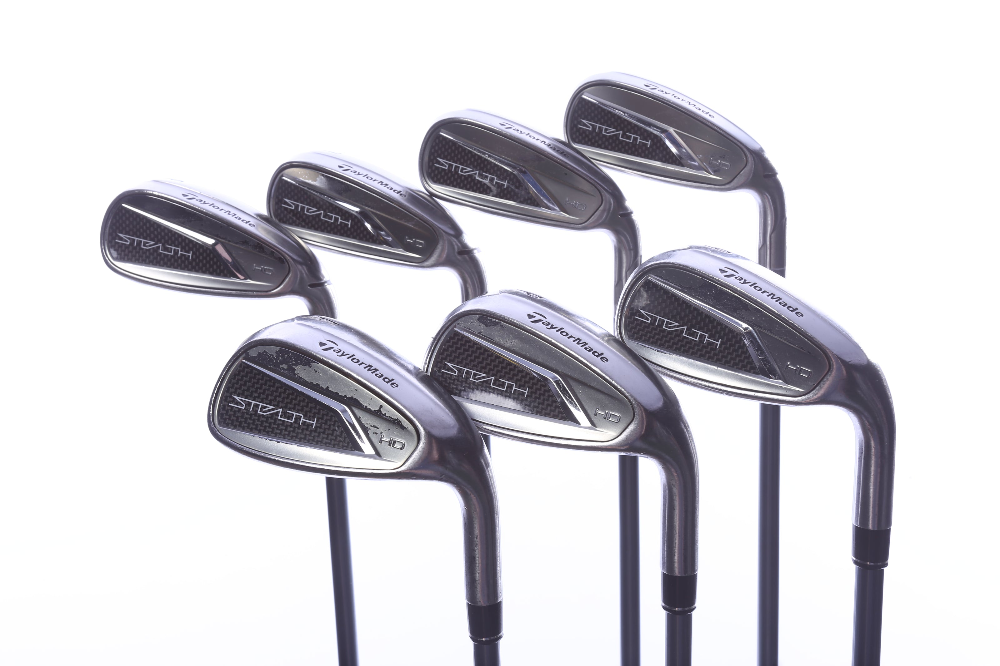 Used TaylorMade STEALTH 2 HD Iron Set - Right-Handed - 5-PW, AW - Seniors Flex