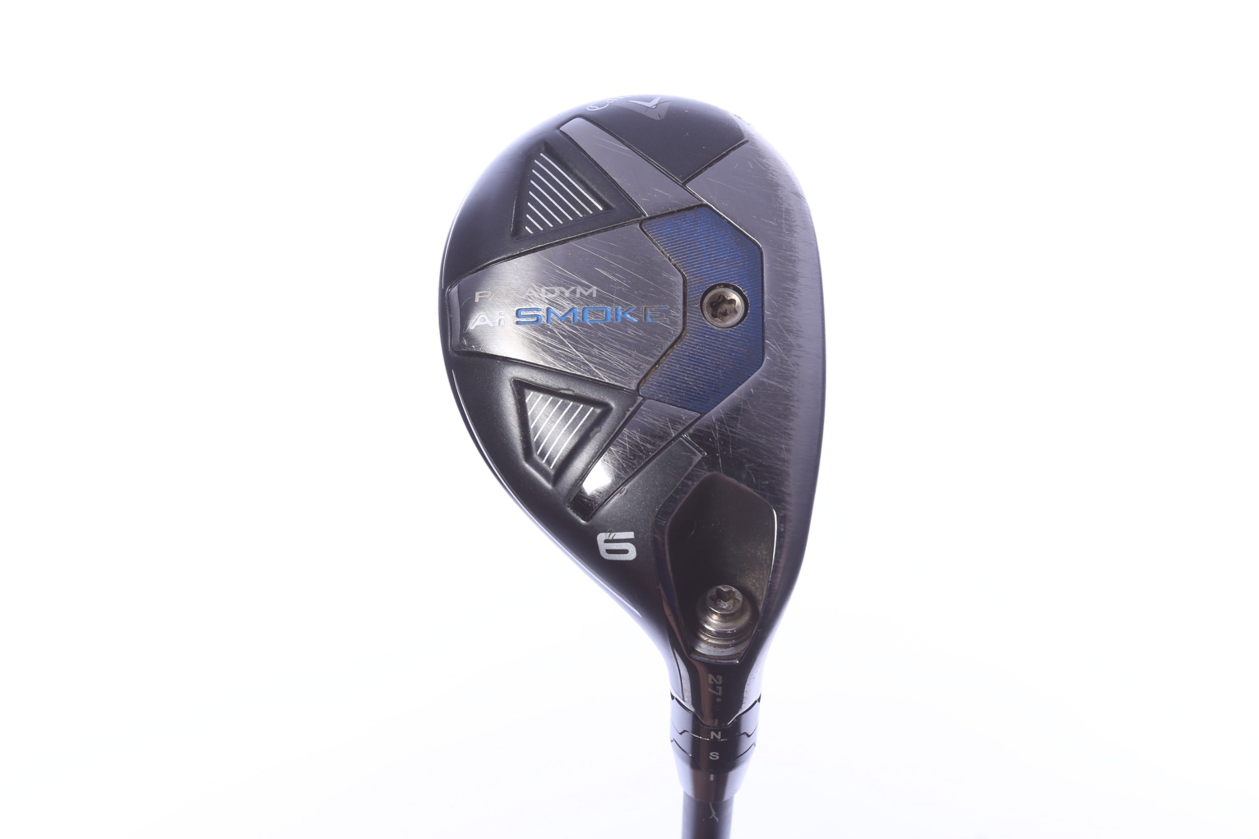 Used Callaway Paradym Ai Smoke 6H Hybrid - Right-Handed - 27 Degrees - Stiff Flex