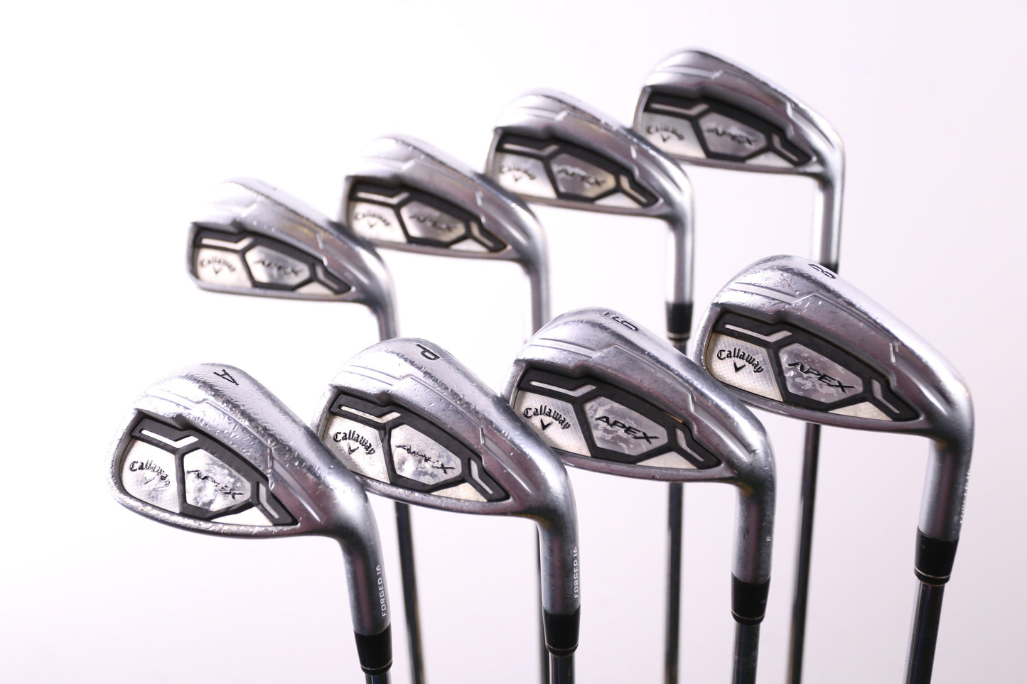 Used Callaway Apex CF16 Iron Set - Right-Handed - 4-AW - Regular Flex-Next Round