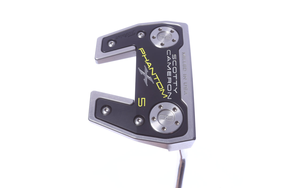 Used Titleist Scotty Cameron 2024 Phantom X 5 Putter - Right-Handed - 33 in - Mallet