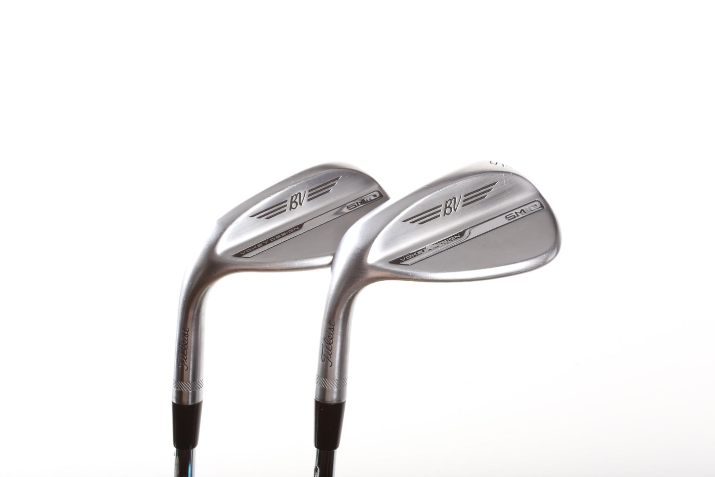 Used Titleist Vokey SM10 Tour Chrome Wedge Set - Left-Handed - 54*, 58* - Wedge Flex-Next Round