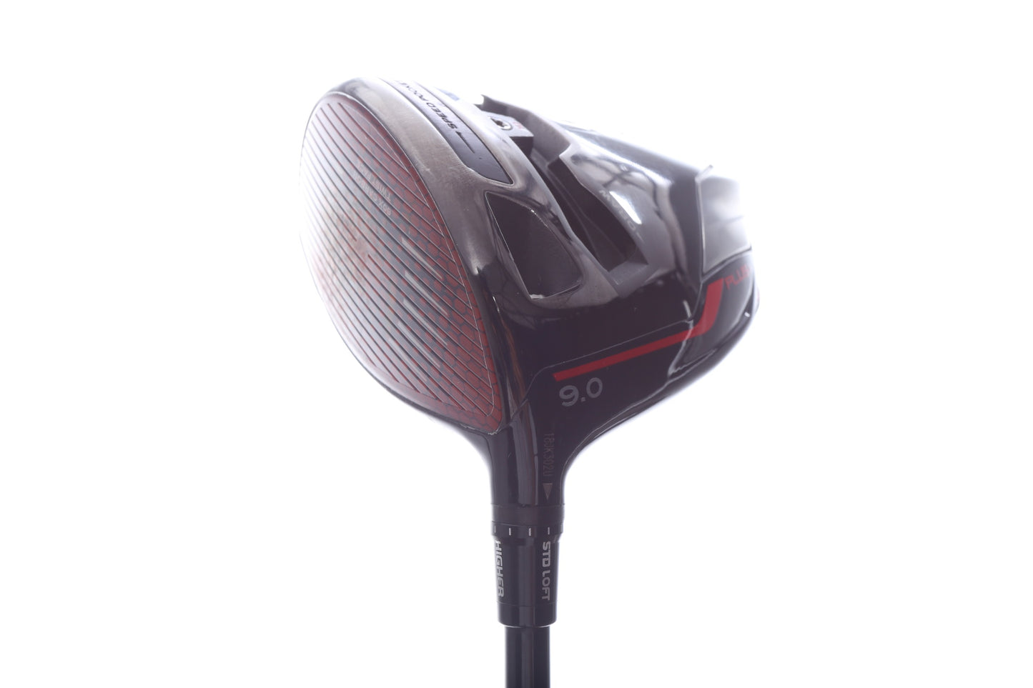 Used TaylorMade STEALTH PLUS Driver - 9 Degrees - Stiff Flex Project X HZRDUS Smoke Red RDX - Left-Handed-Next Round