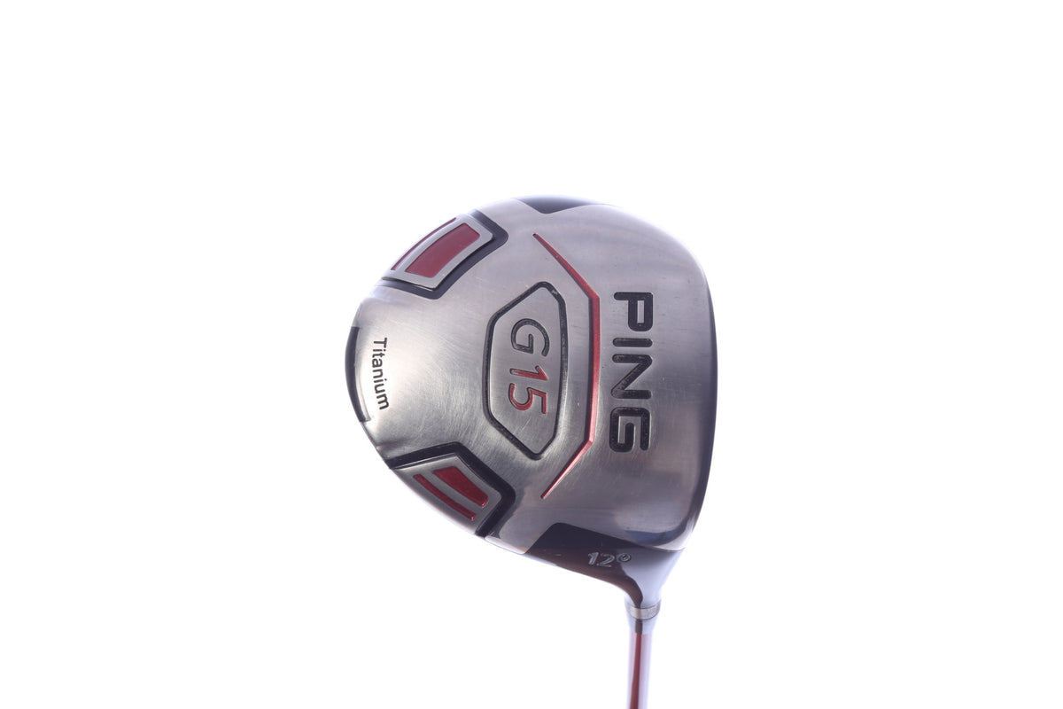 Used Ping G15 Driver - 12 Degrees - Soft Regular Flex Ping TFC 149D - Right-Handed-Next Round