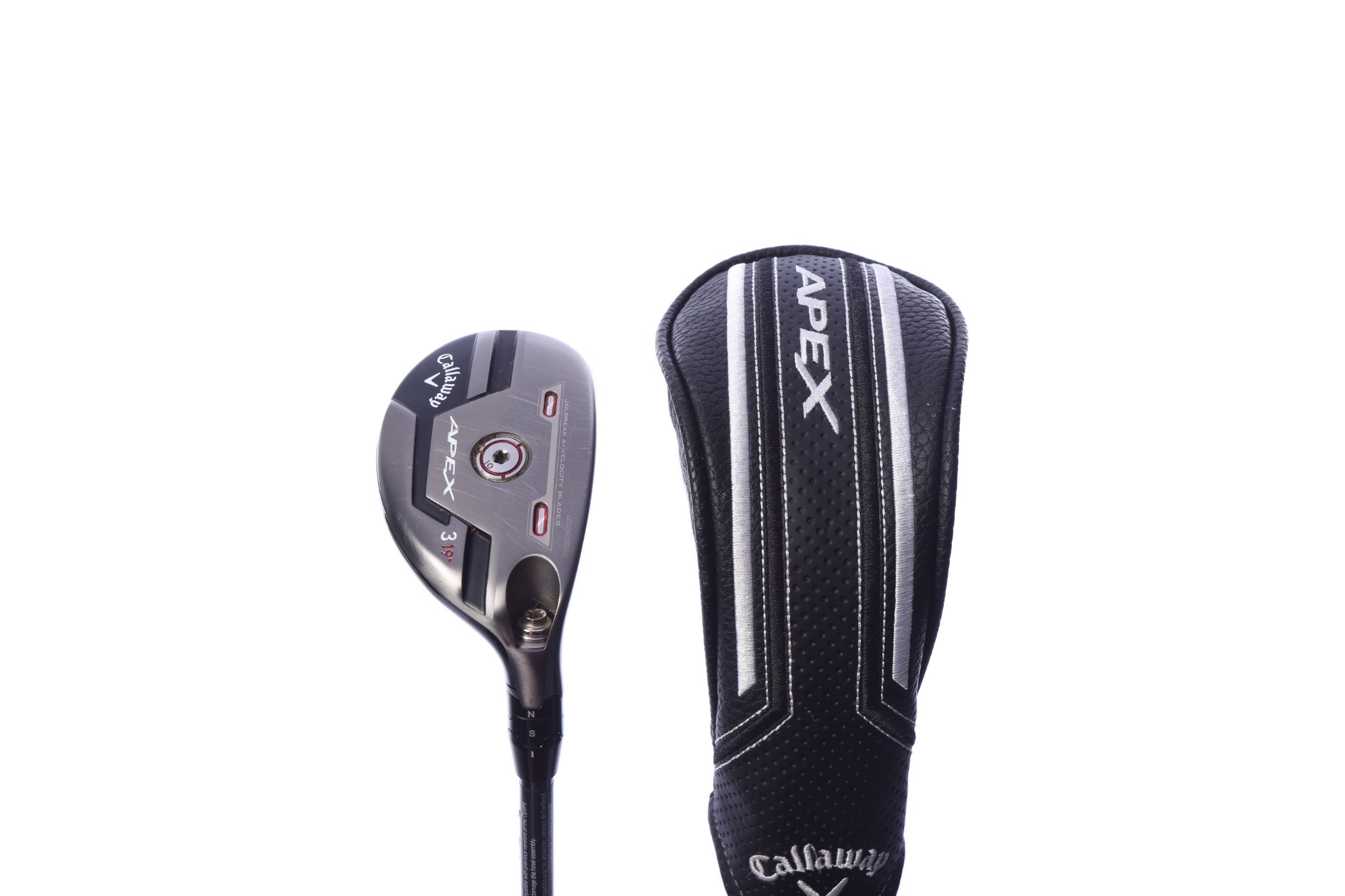Used Callaway Apex 21 3H Hybrid - Right-Handed - 19 Degrees - Seniors Flex