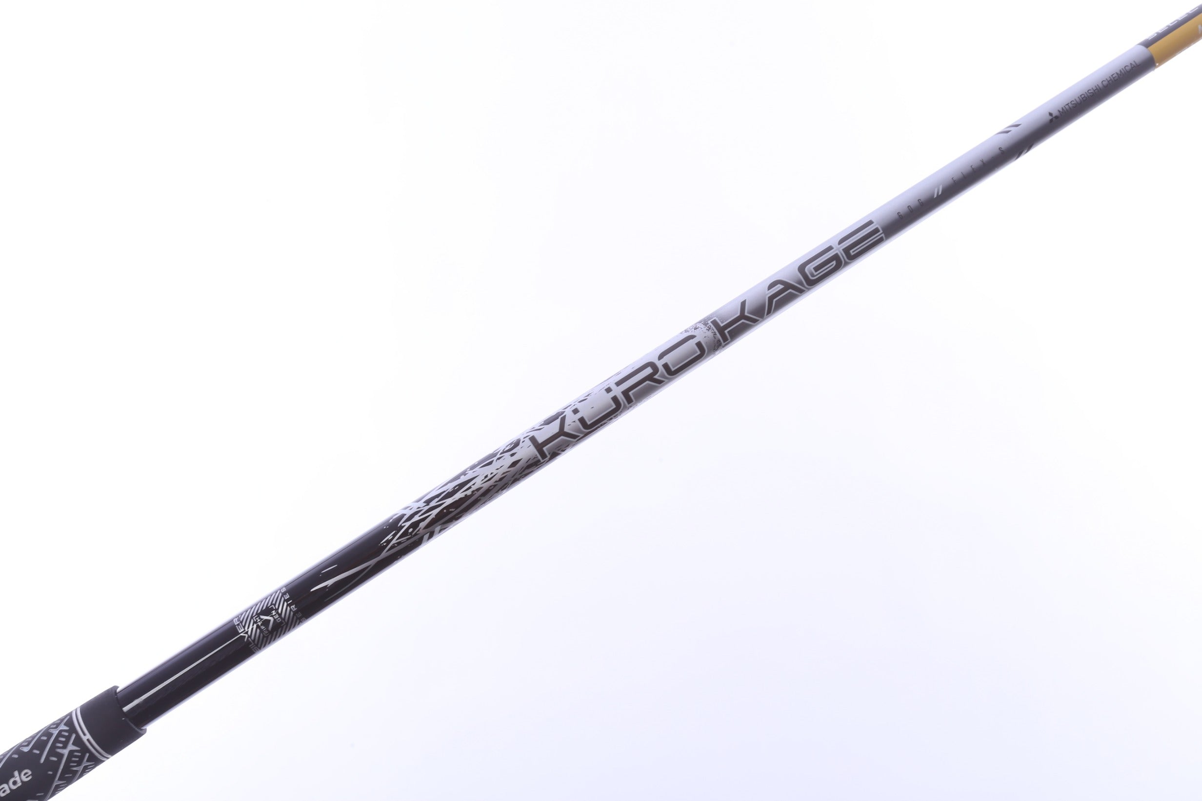 Used Mitsubishi 5th Gen KURO KAGE Silver Driver Shaft Stiff Flex Graphite - 44.5 in - TaylorMade M Adapter-Next Round