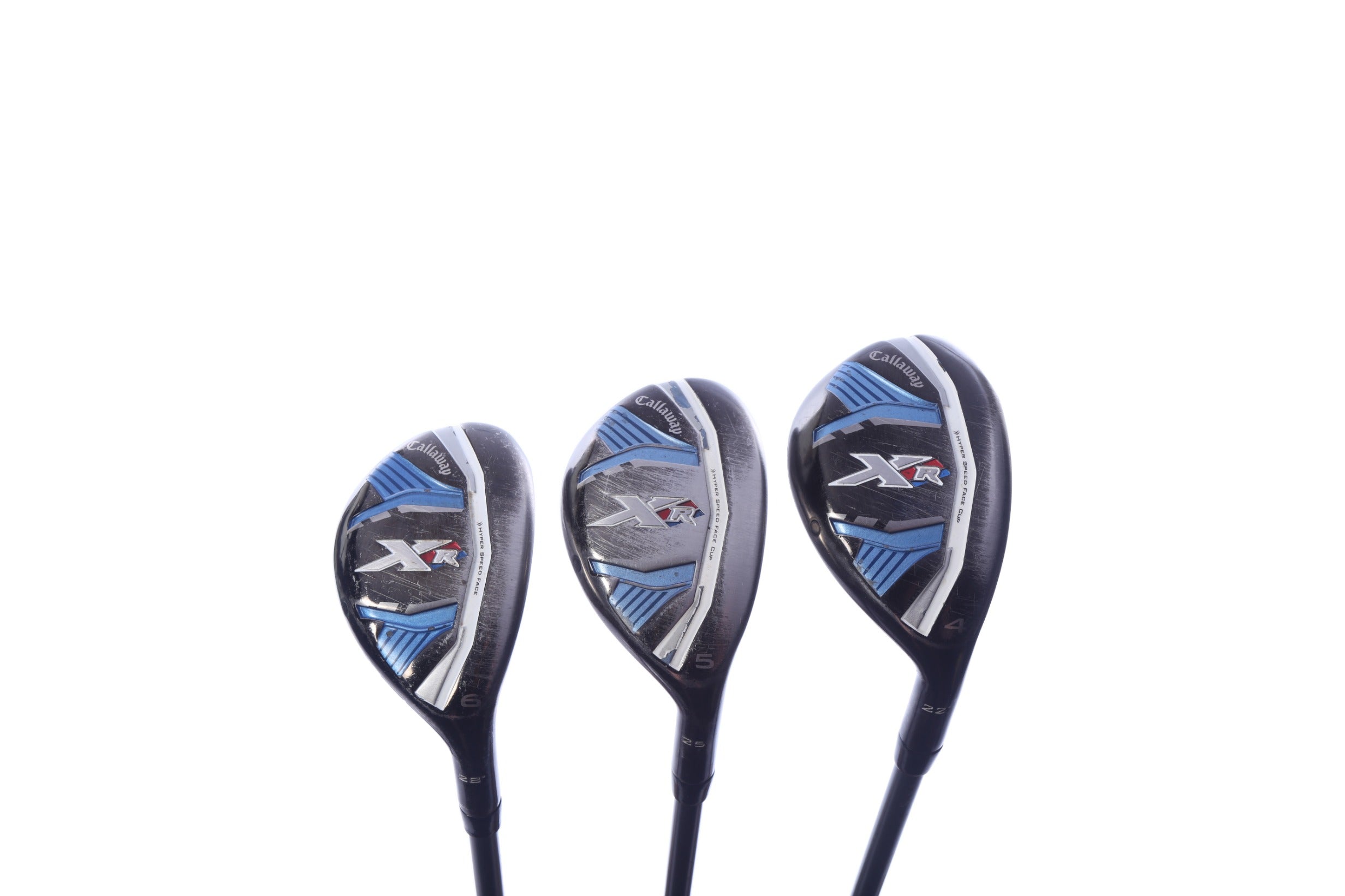 Used Callaway XR Hybrid Set - Right-Handed - 4H, 5H, 6H - Ladies Flex-Next Round