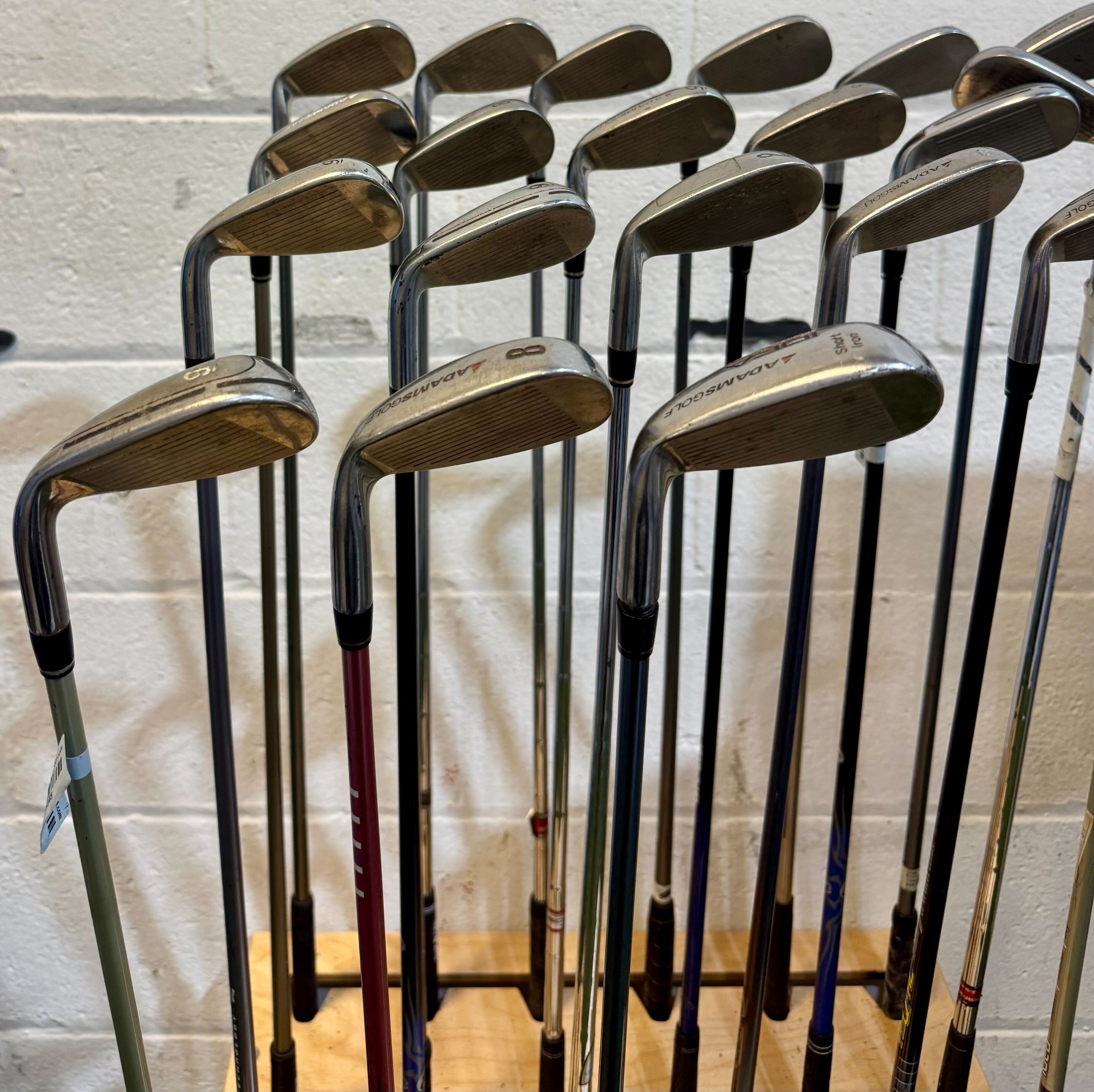 Wholesale Lot of 45 Golf Clubs - Adams Single Irons (5-9) - RH/LH - Mixed Flexes-Next Round