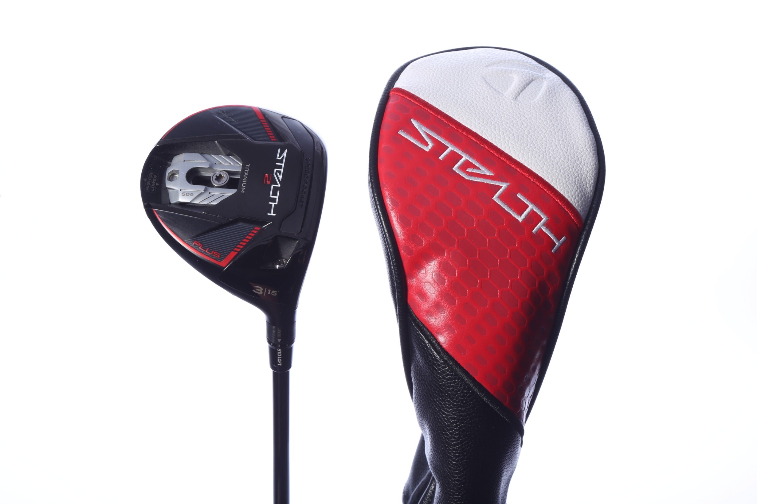 Used TaylorMade STEALTH 2 PLUS 3-Wood - Right-Handed - 15 Degrees - Stiff Flex-Next Round