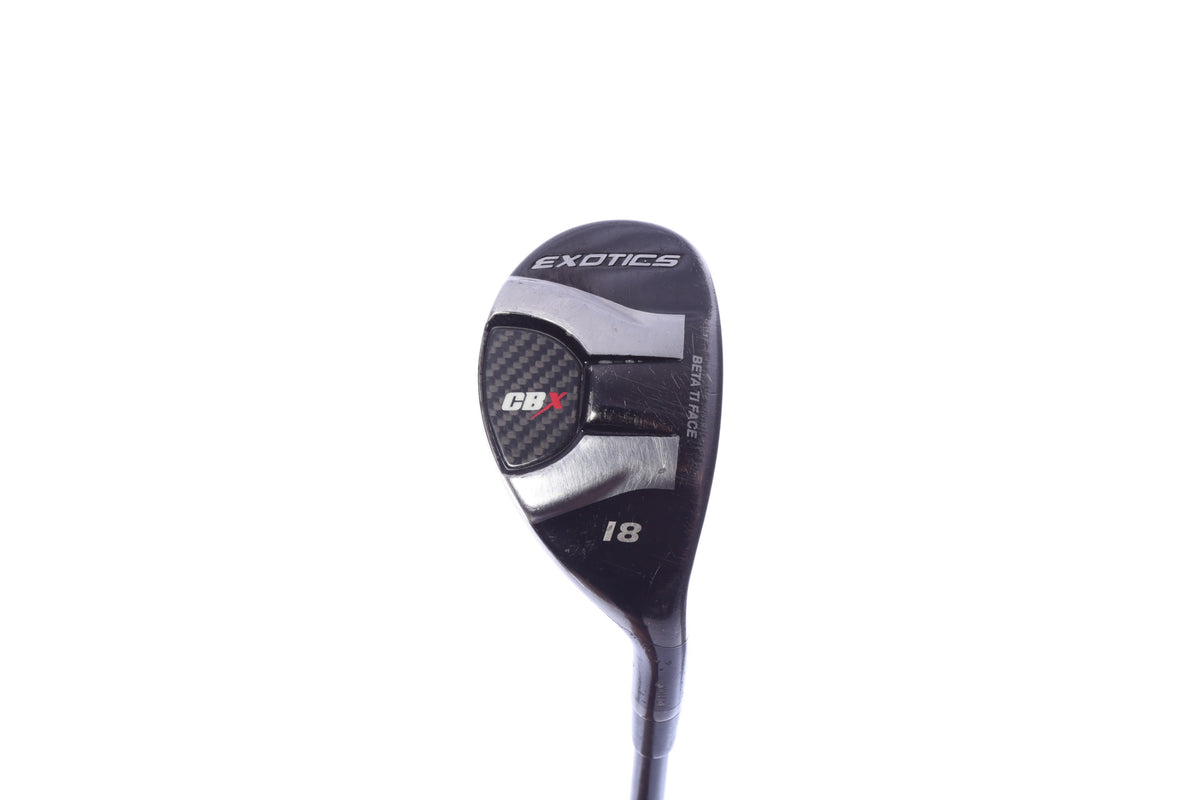Used Tour Edge Exotics CBX 3H Hybrid - Right-Handed - 18 Degrees - Regular Flex