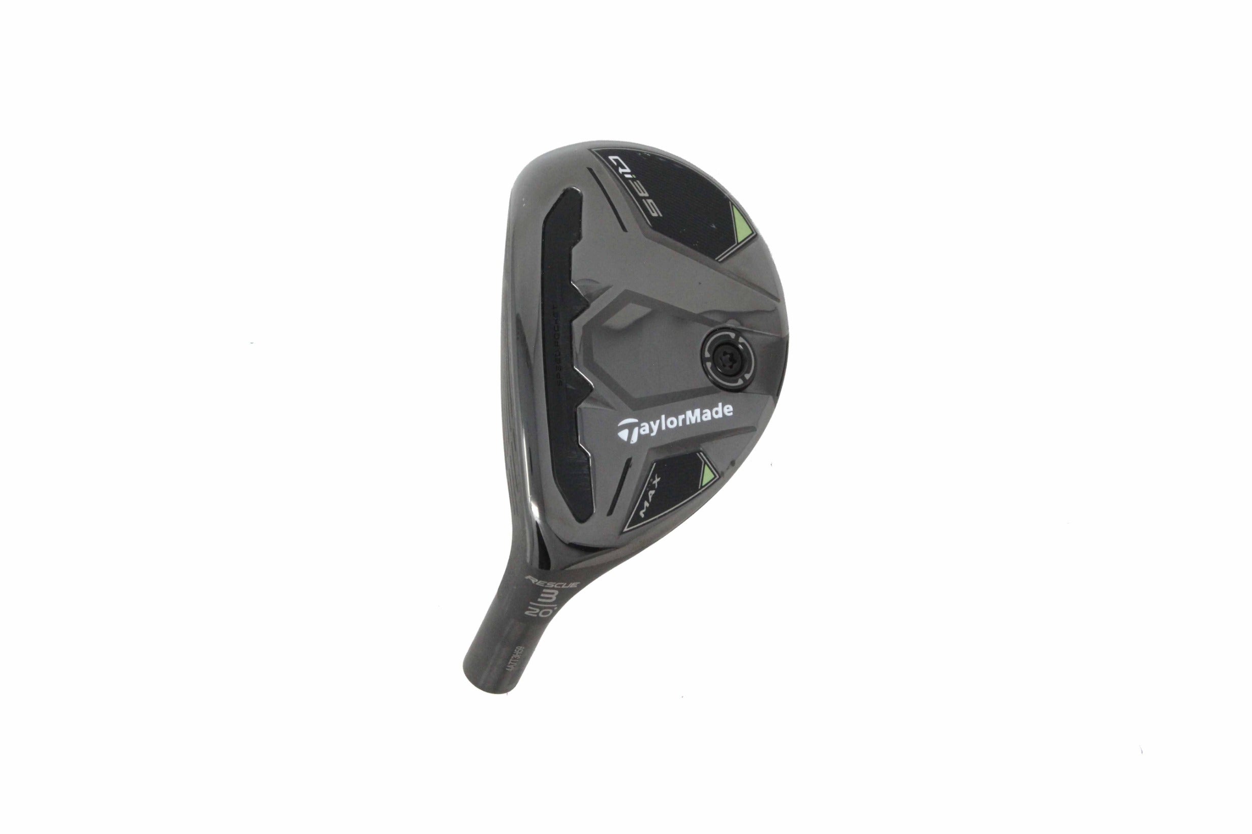 Used TaylorMade Qi35 MAX Rescue 3H - HEAD ONLY - Left-Handed - 20 Degrees