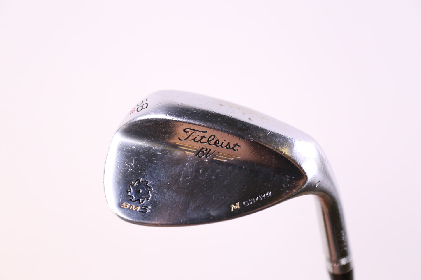 Titleist Vokey SM5 Tour Chrome 58* Lob Wedge RH 35 in Steel Shaft Stiff Flex-Next Round