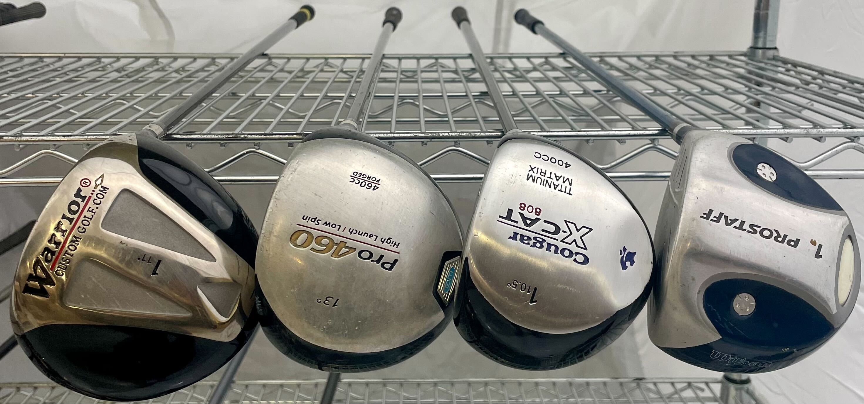 Wholesale Lot 15 Golf Clubs - Assorted Drivers-Next Round
