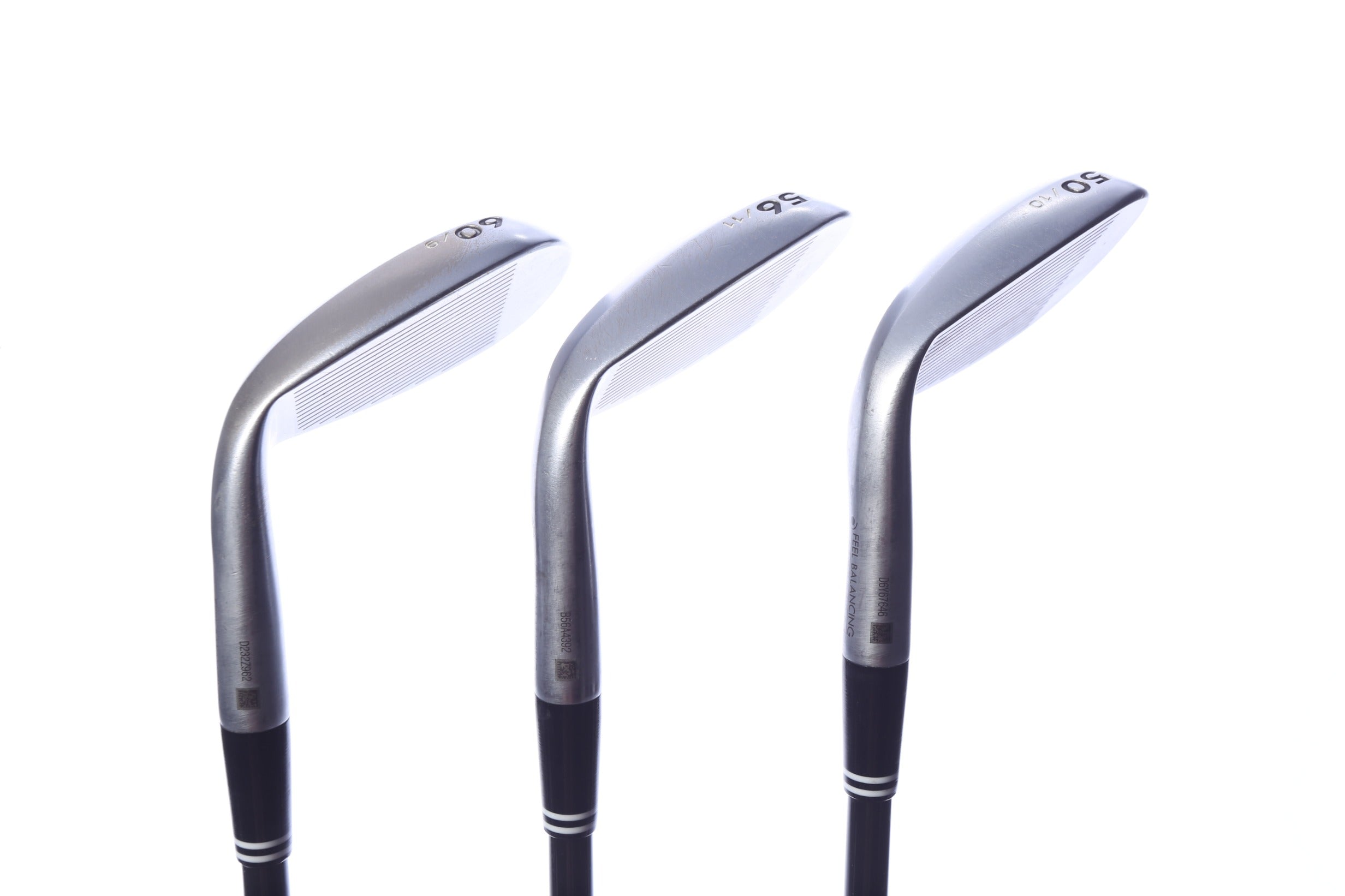 Used Cleveland RTX-3 CB Tour Satin Wedge Set - Right-Handed - 50*, 56*, 60* - Wedge Flex