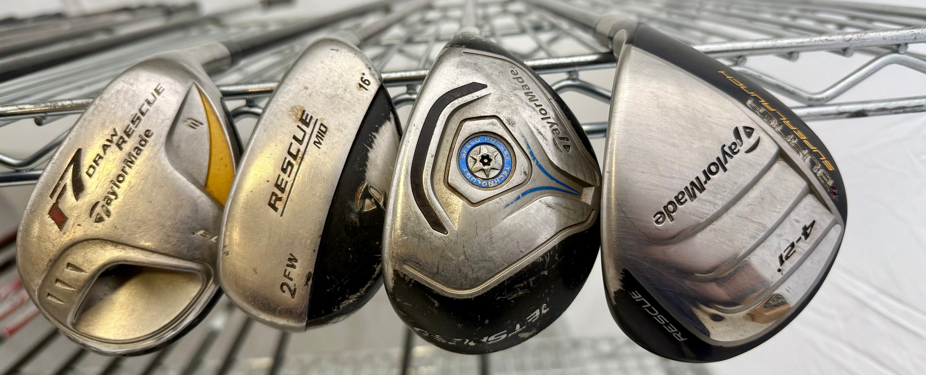 Wholesale Lot of 30 Golf Clubs - TaylorMade Hybrids & Fairway Woods-Next Round