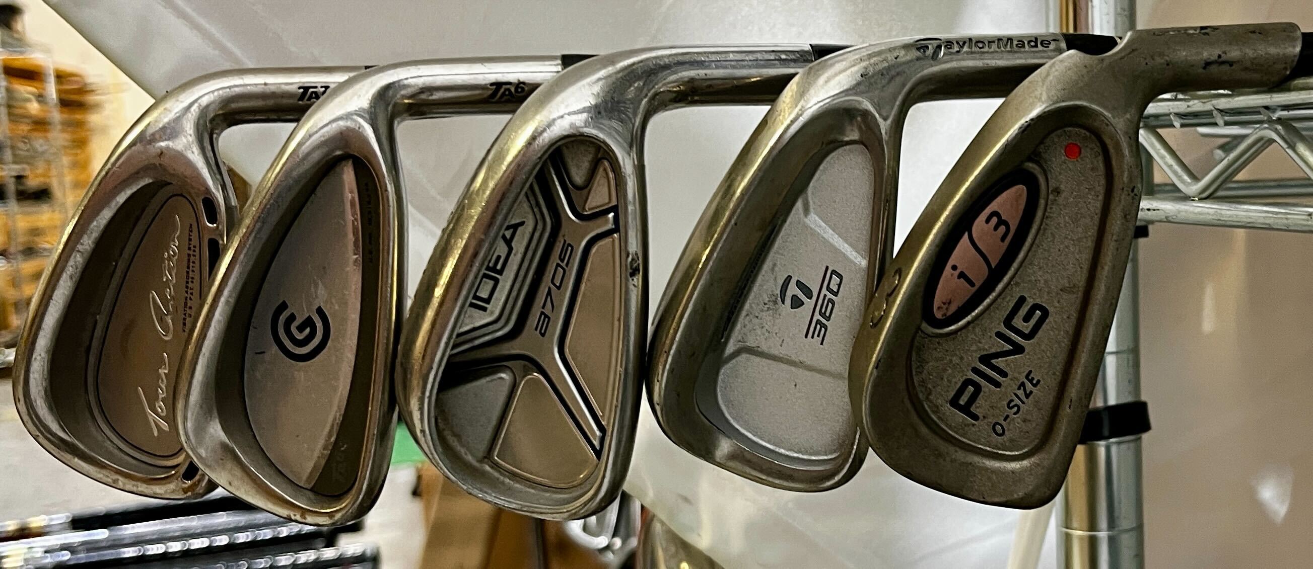50 Assorted Irons and Wedges-Next Round