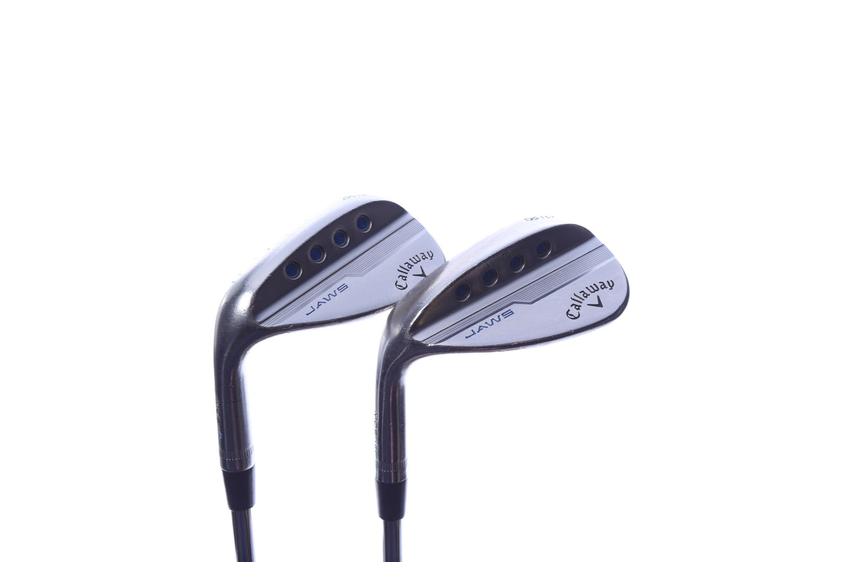 Used Callaway JAWS MD5 Chrome Wedge Set - Left-Handed - 56*, 60* - Stiff Flex