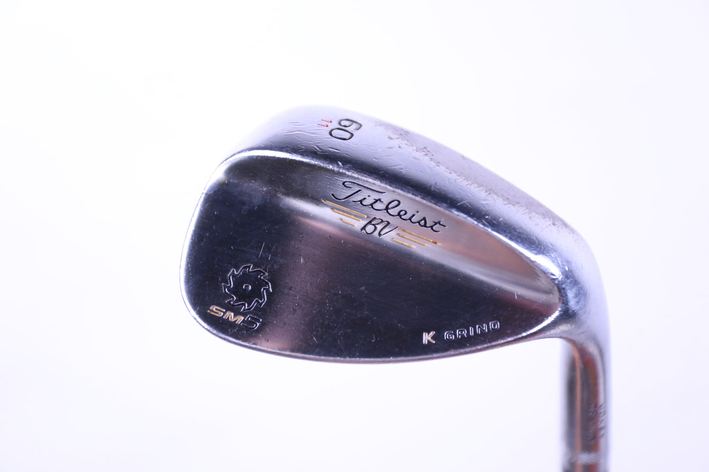 Used Titleist Vokey SM5 Tour Chrome Lob Wedge - Right-Handed - 60 Degrees - Wedge Flex-Next Round