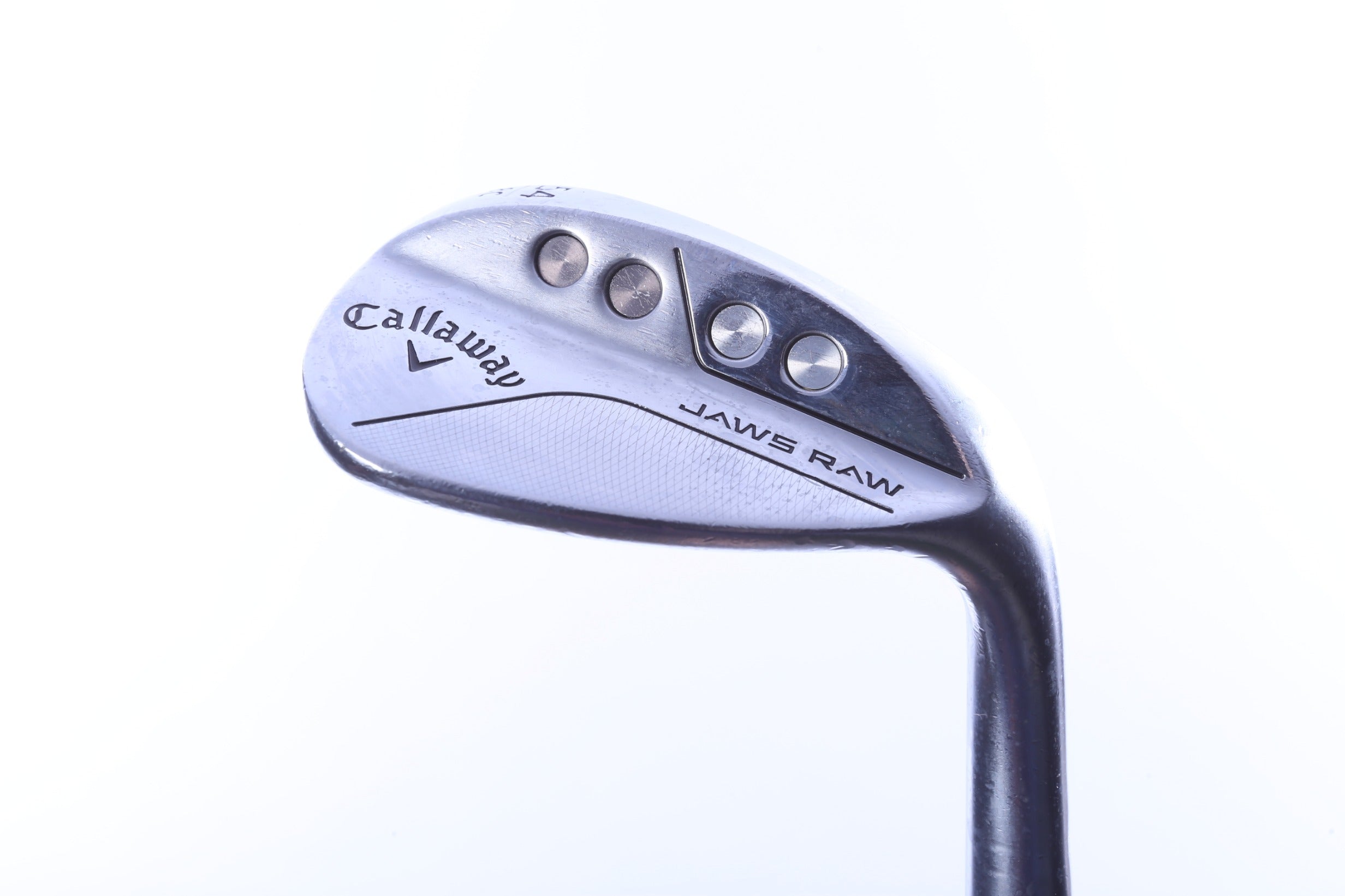 Used Callaway JAWS Raw Chrome Sand Wedge - Right-Handed - 54 Degrees - Wedge Flex-Next Round
