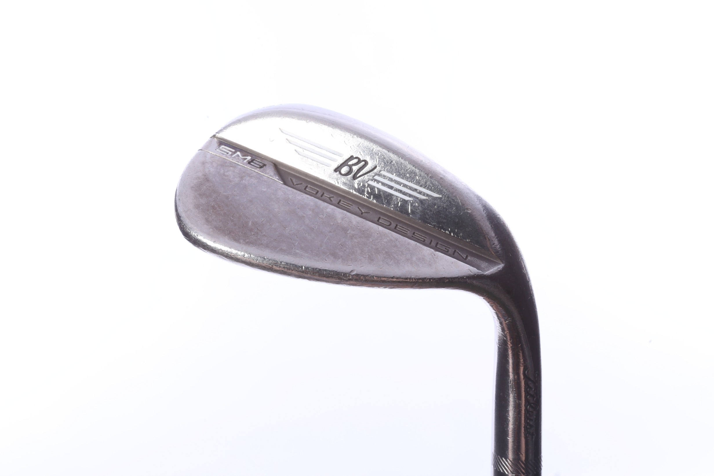 Used Titleist Vokey SM8 Brushed Steel Sand Wedge - Right-Handed - 56 Degrees - Wedge Flex-Next Round