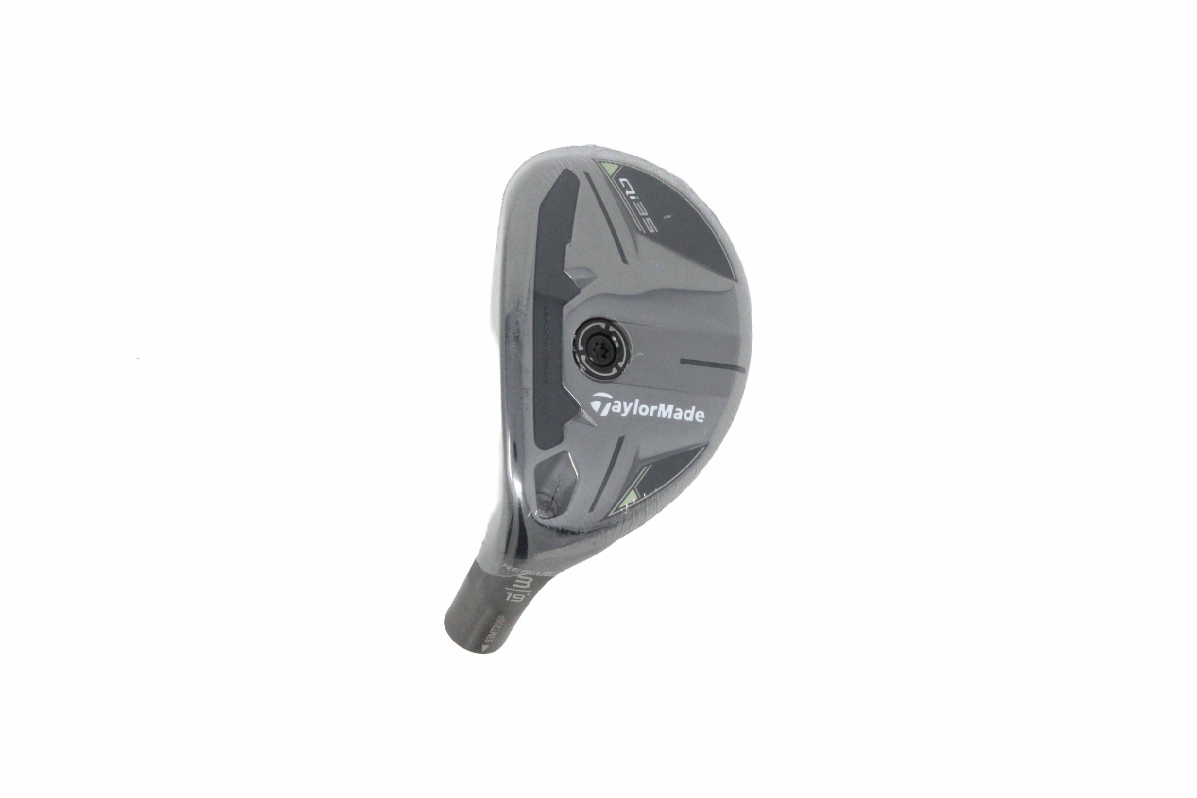 Used TaylorMade Qi35 Rescue 3H - HEAD ONLY - Left-Handed - 19 Degrees