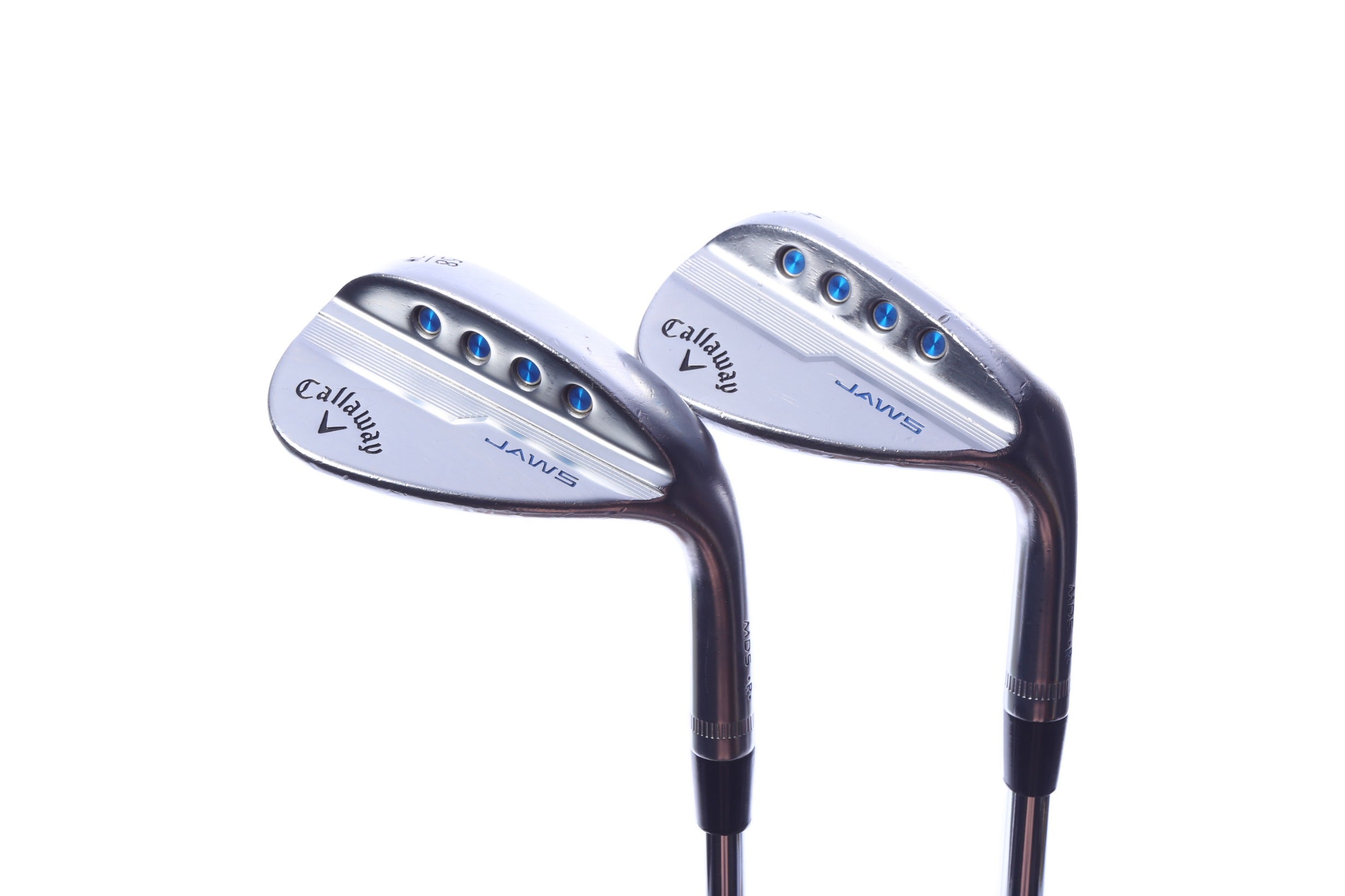 Used Callaway JAWS MD5 Chrome Wedge Set - Right-Handed - 54*, 58* - Wedge Flex