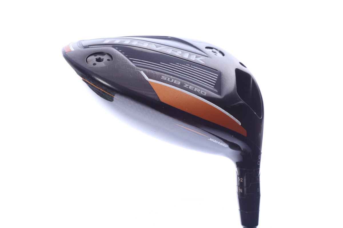 Used Callaway Mavrik Sub Zero Driver - 9 Degrees - Stiff Flex Aldila Rogue 130 MSI - Right-Handed