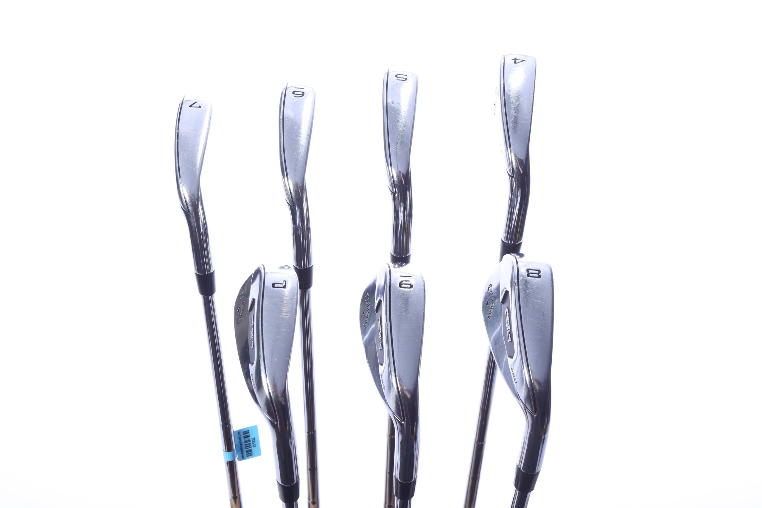 Used Callaway Rogue ST Pro Iron Set - Right-Handed - 4-PW - Extra Stiff Flex