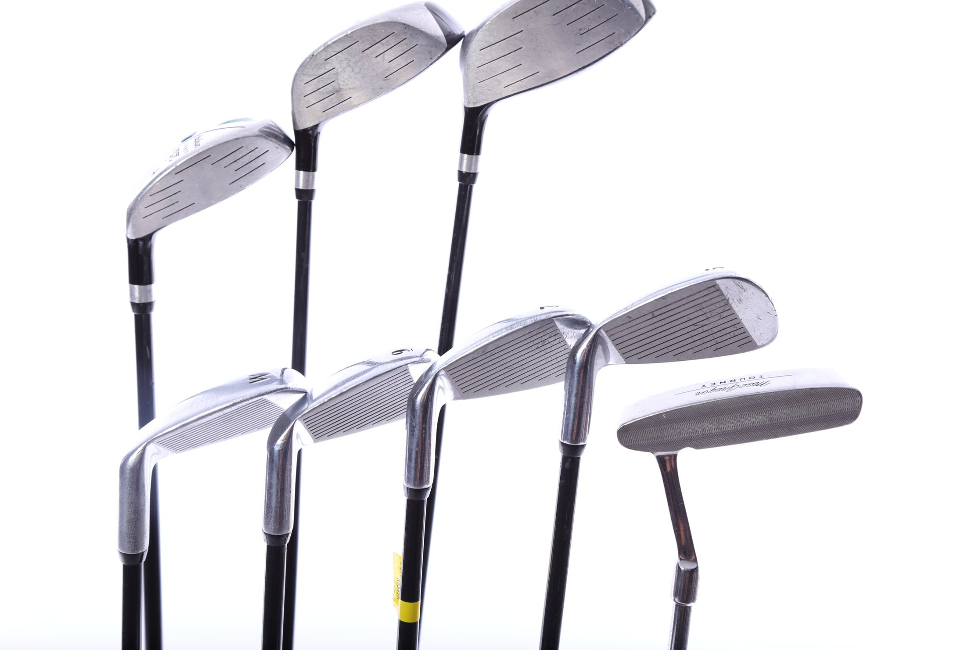 Used MacGregor Tourney MT JR Complete Set - Right-Handed - Driver, 3W, 4H, 5i, 7i, 9i, PW, Putter - Youth Flex-Next Round