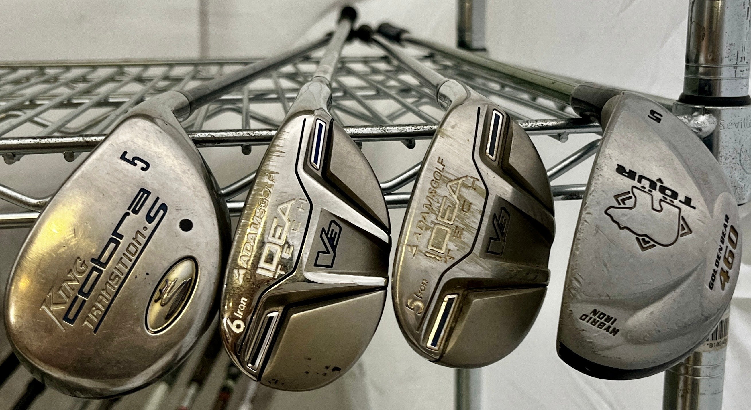 Wholesale Lot of 40 Golf Clubs - Mixed Woods & Hybrids-Next Round