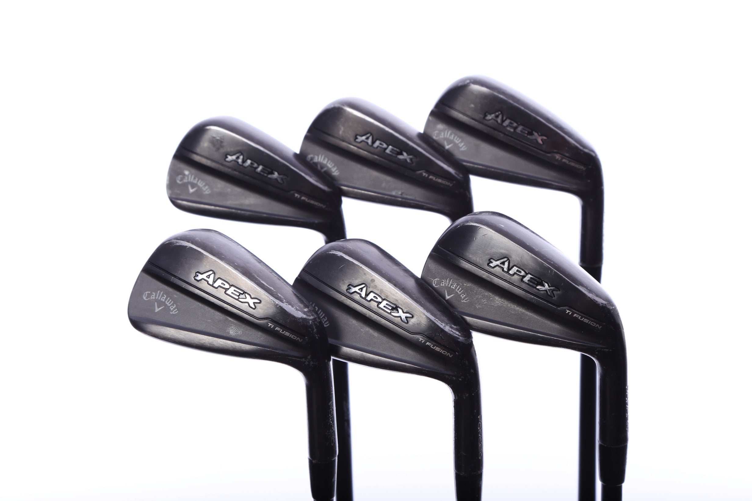 Used Callaway Apex TiFusion Iron Set - Right-Handed - 6-PW, AW - Regular Flex-Next Round