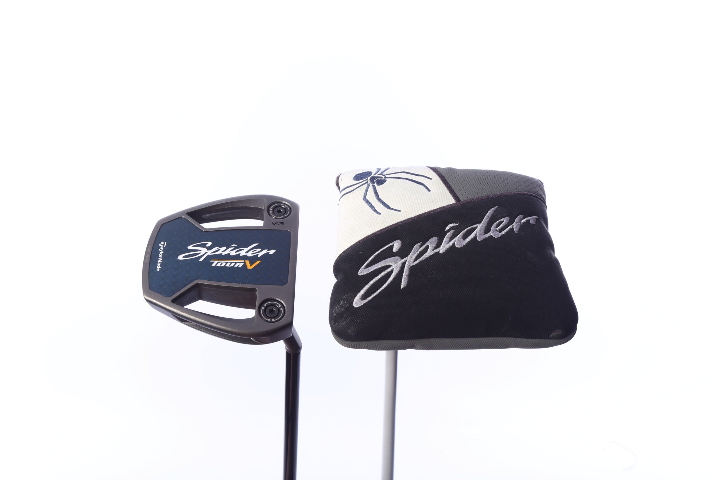 Used TaylorMade Spider Tour V Small Slant Putter - Right-Handed - 35.5 in - Mallet-Next Round