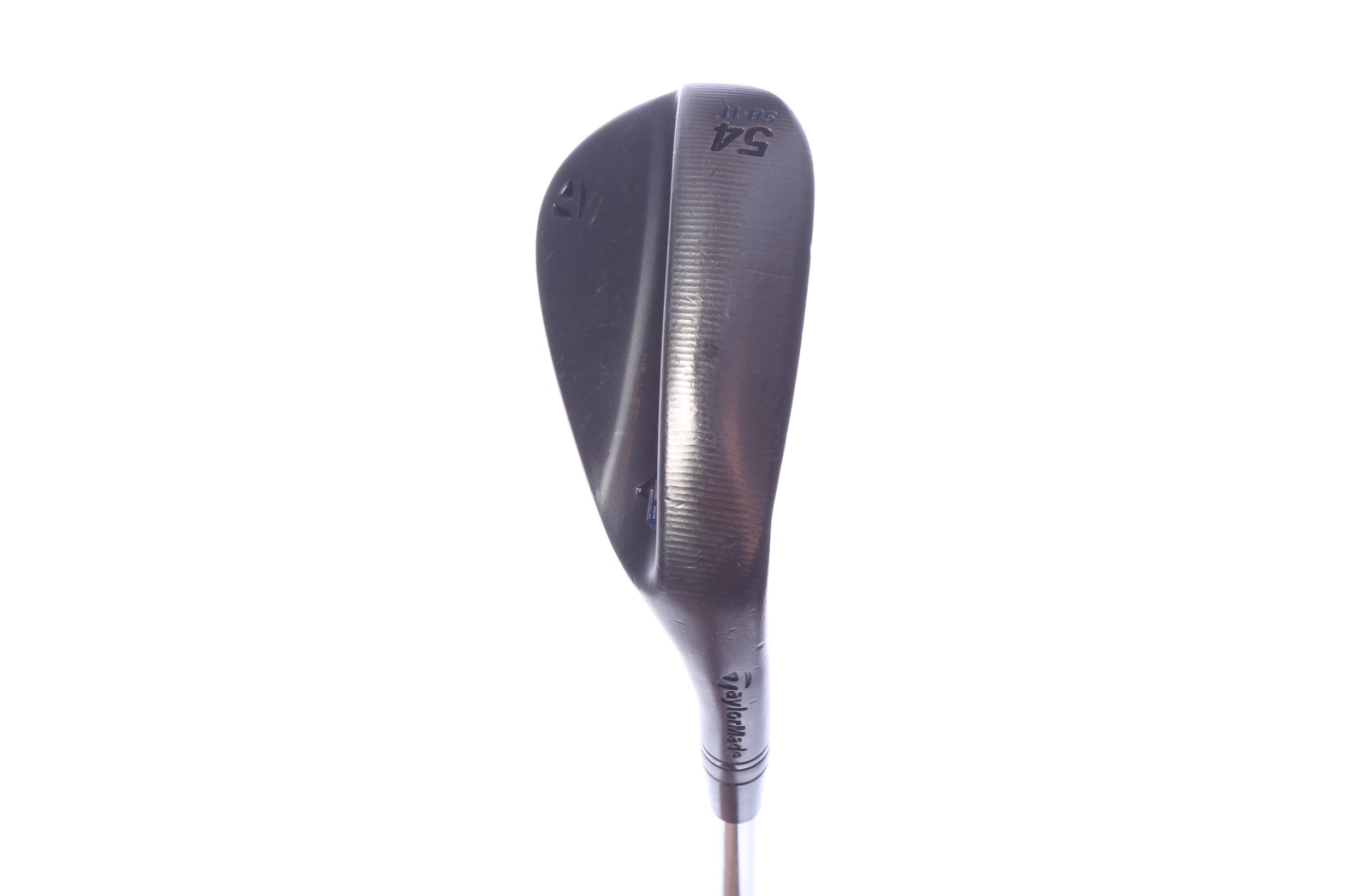 Used TaylorMade Milled Grind 3 Black Sand Wedge - Left-Handed - 54 Degrees - Stiff Flex