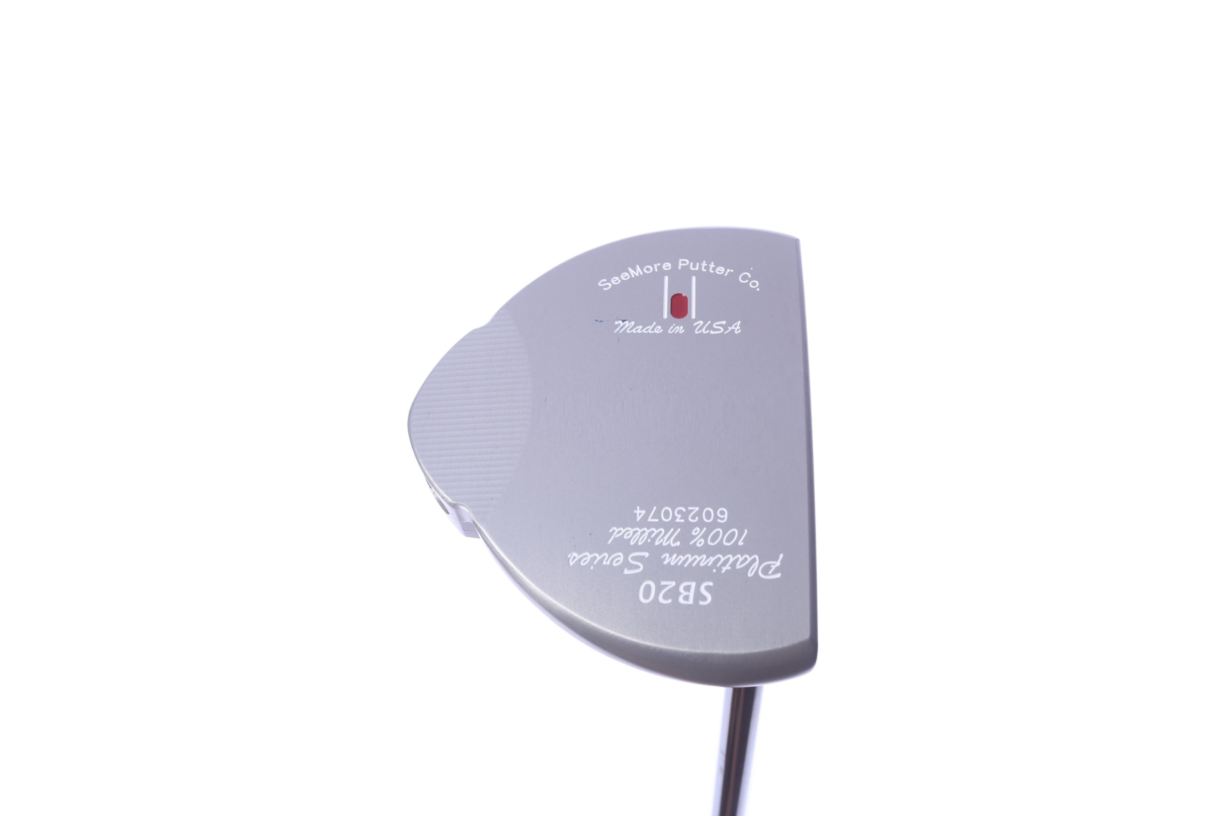 Used See More Platinum SB20 Mallet Putter - Right-Handed - 35 in - Mallet-Next Round