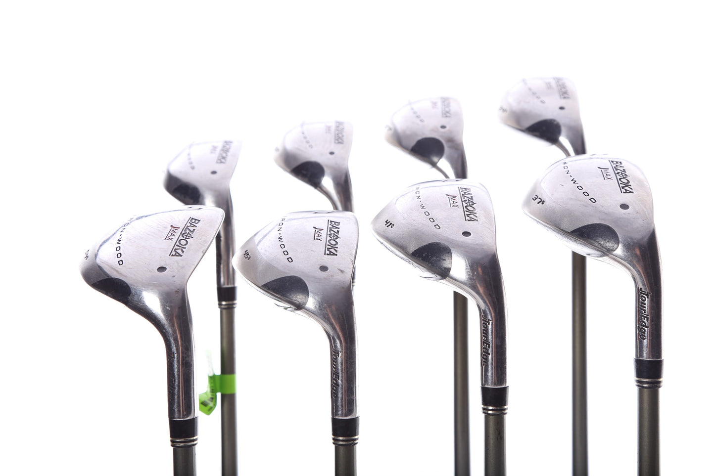 Used Tour Edge BAZOOKA JMAX IRON-WOOD Iron Set - Right-Handed - 4-PW, SW - Seniors Flex-Next Round