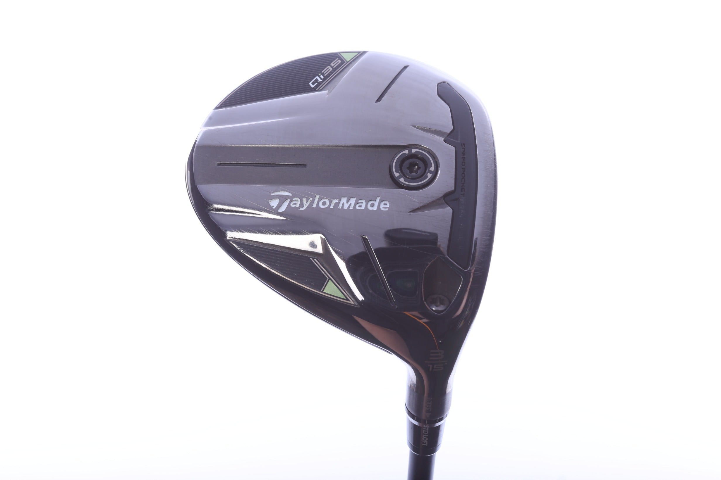 Used TaylorMade Qi35 3-Wood - Right-Handed - 15 Degrees - Stiff Flex