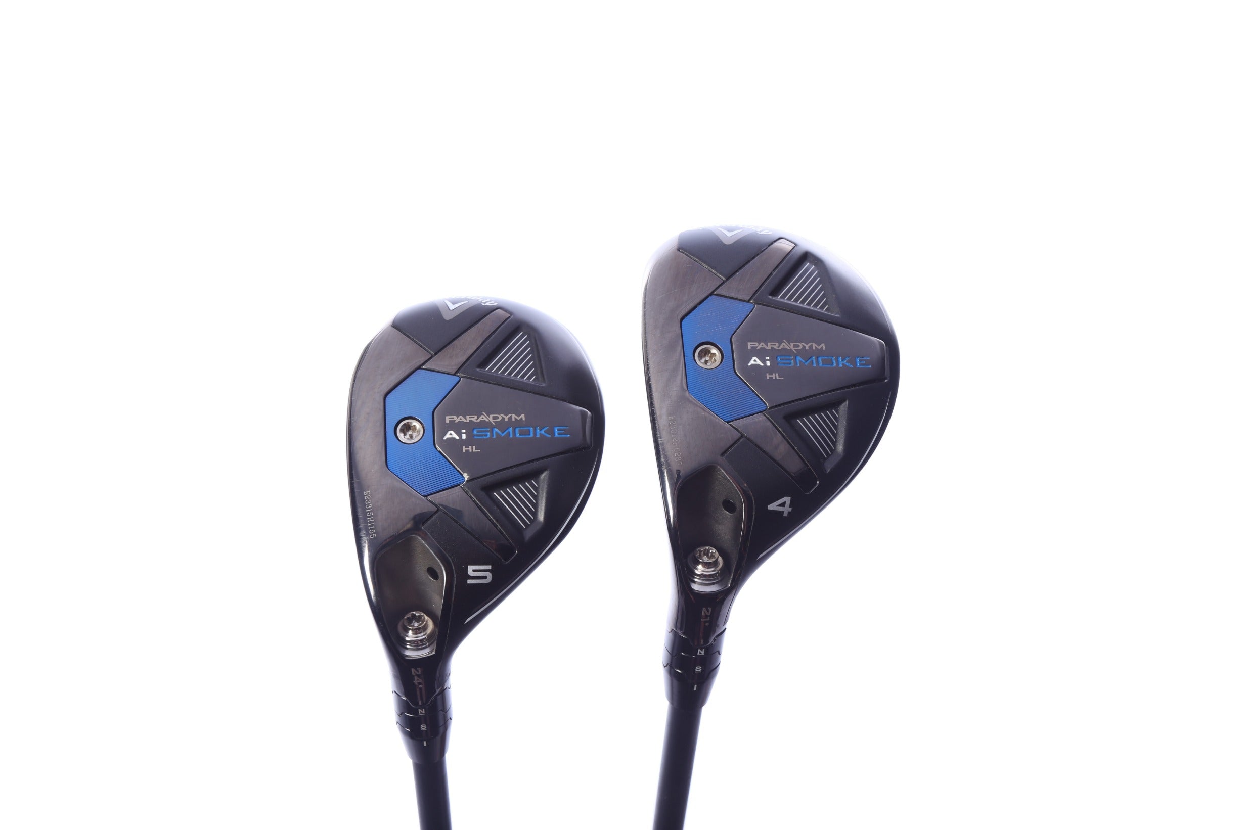 Used Callaway Paradym Ai Smoke HL Hybrid Set - Left-Handed - 4H, 5H - Stiff Flex