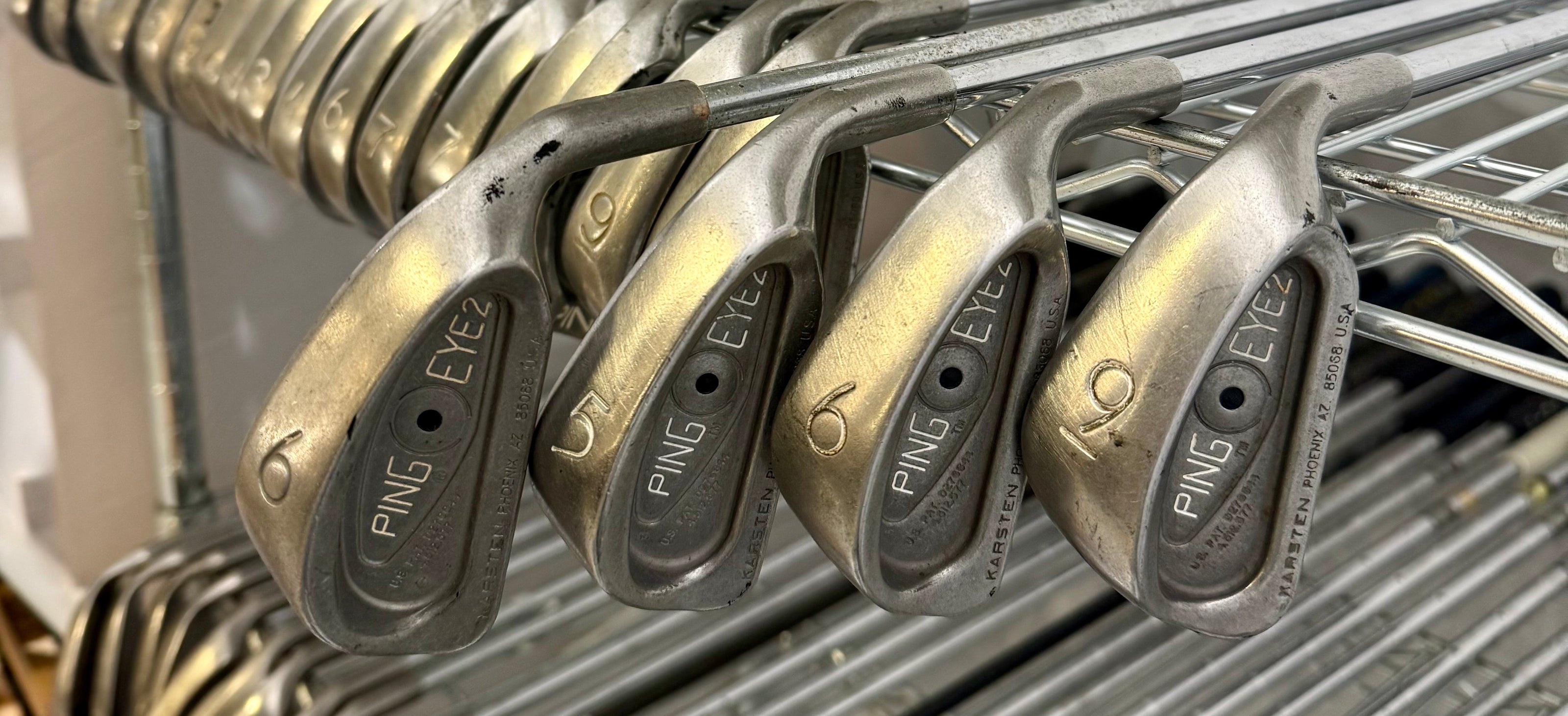 Wholesale Lot of 50 Golf Clubs - Ping Single Irons-Next Round