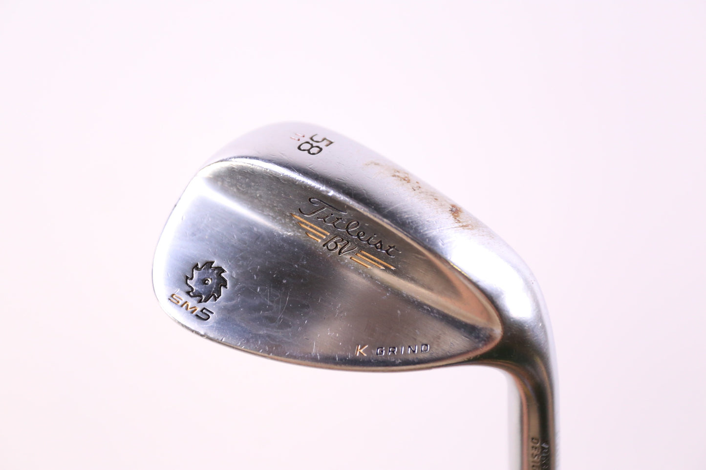 Used Titleist Vokey SM5 Tour Chrome Lob Wedge - Right-Handed - 58 Degrees - Stiff Flex-Next Round