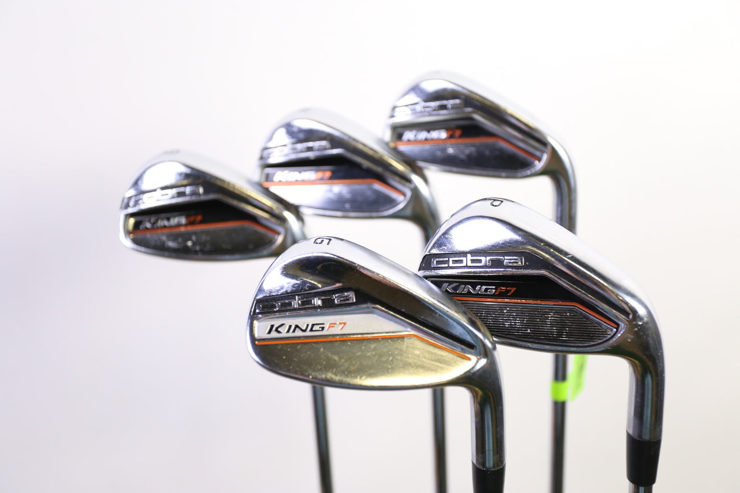 Used Cobra King F7 Iron Set - Right-Handed - 7-GW - Regular Flex-Next Round