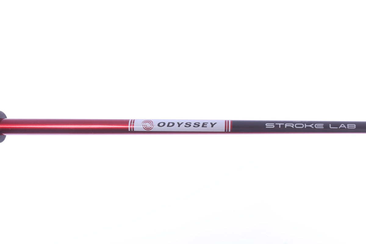 Used Odyssey Eleven 2-Ball Tour Lined DB Red Stroke Lab Putter - Right-Handed - 35 in - Mallet